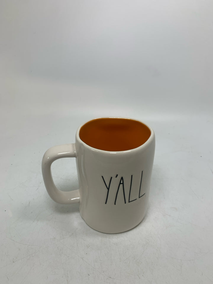RAE DUNN FALL Y'ALL MUG.