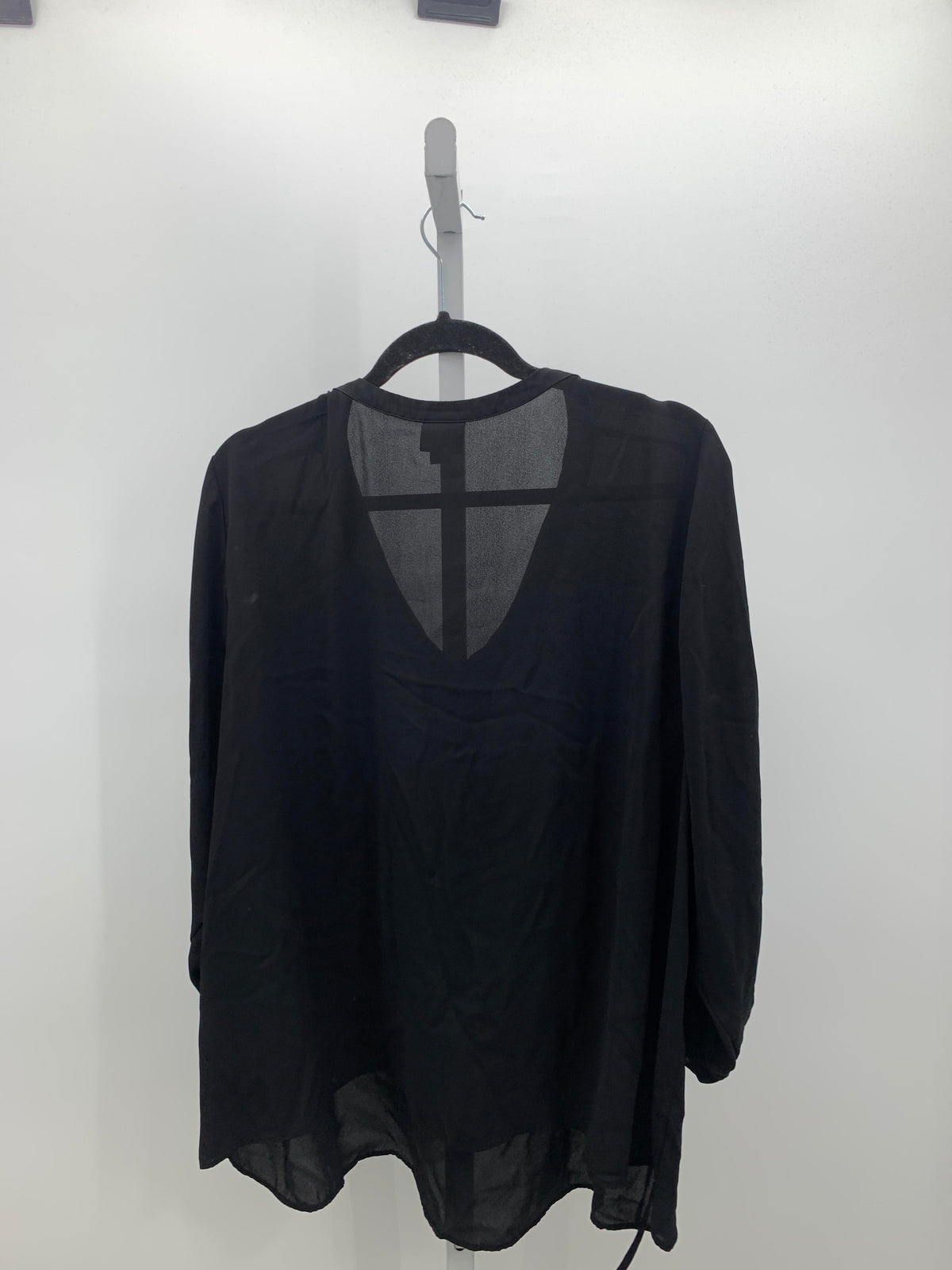 Worthington Size 2X Womens 3/4 Sleeve Shirt
