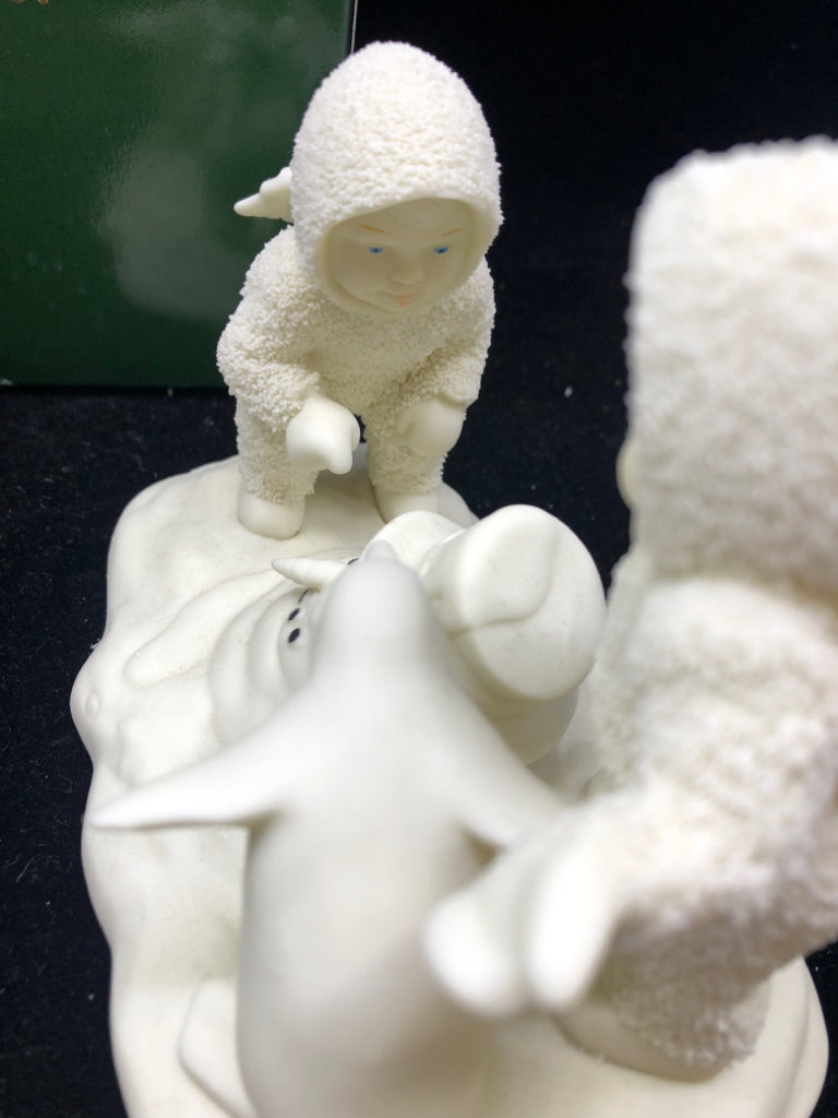 WHERE DID HE GO SNOWBABIES.
