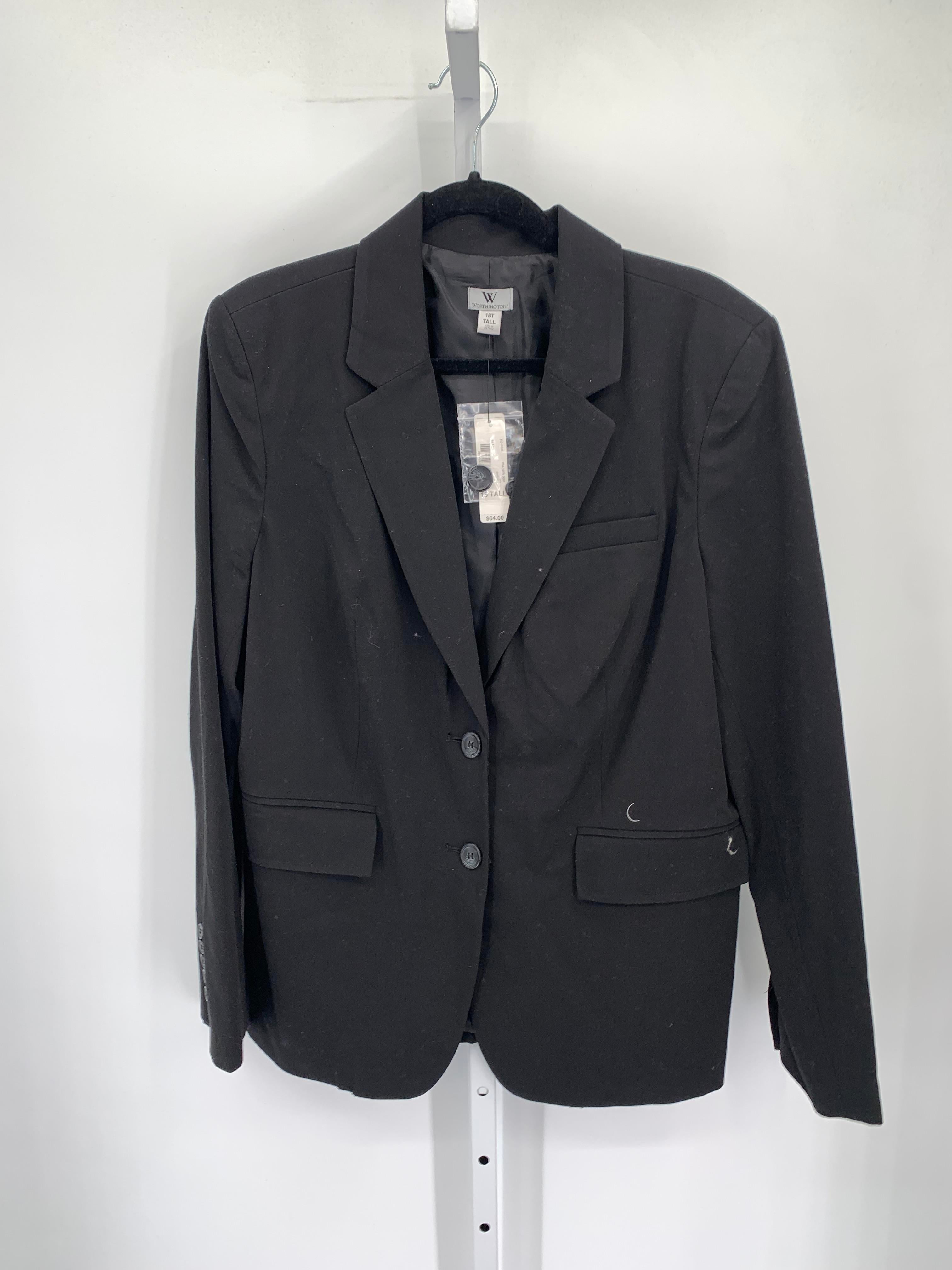 Worthington Size 18 Tall Misses Blazer