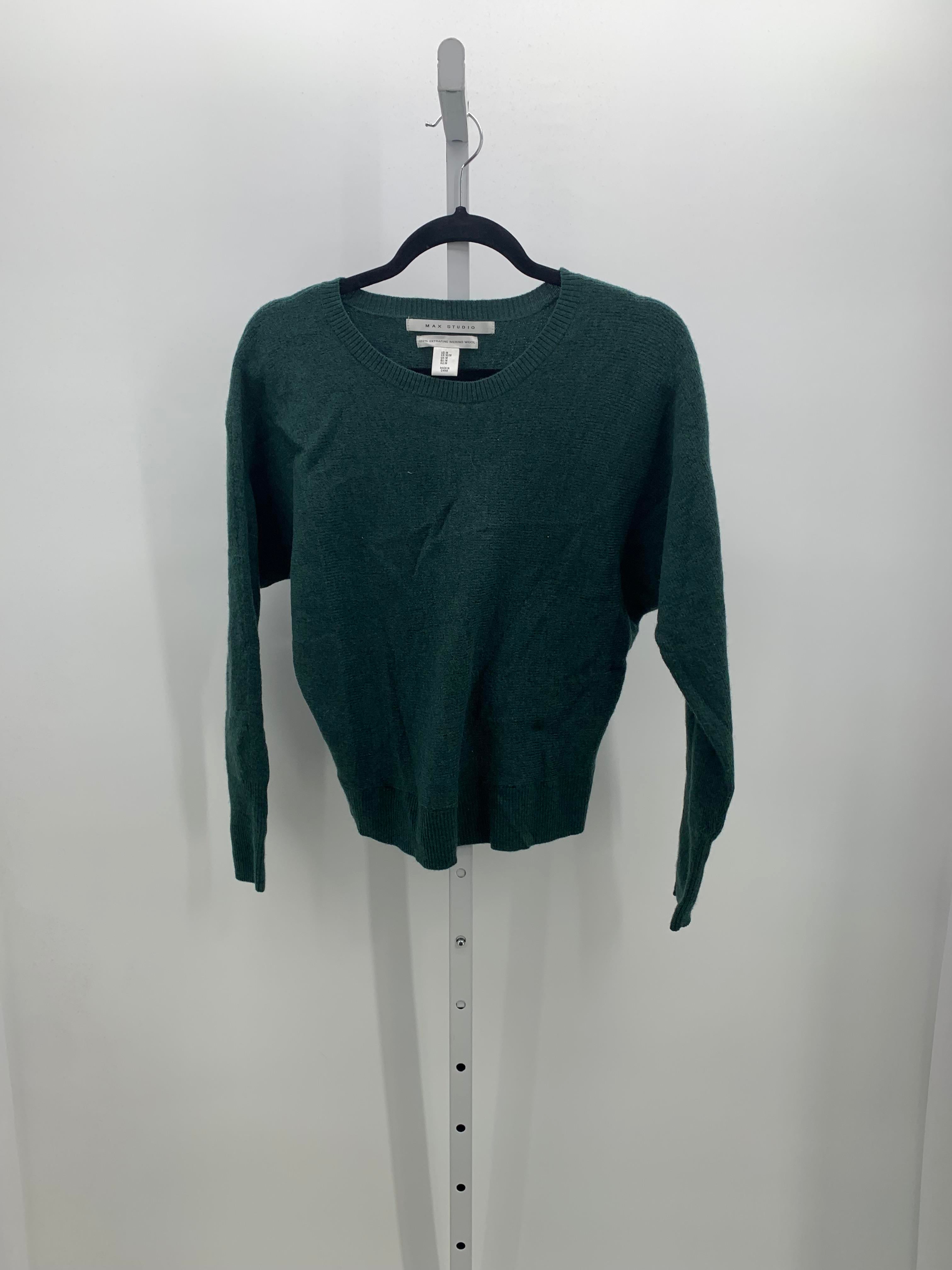 Max Studio Size Medium Misses Long Slv Sweater