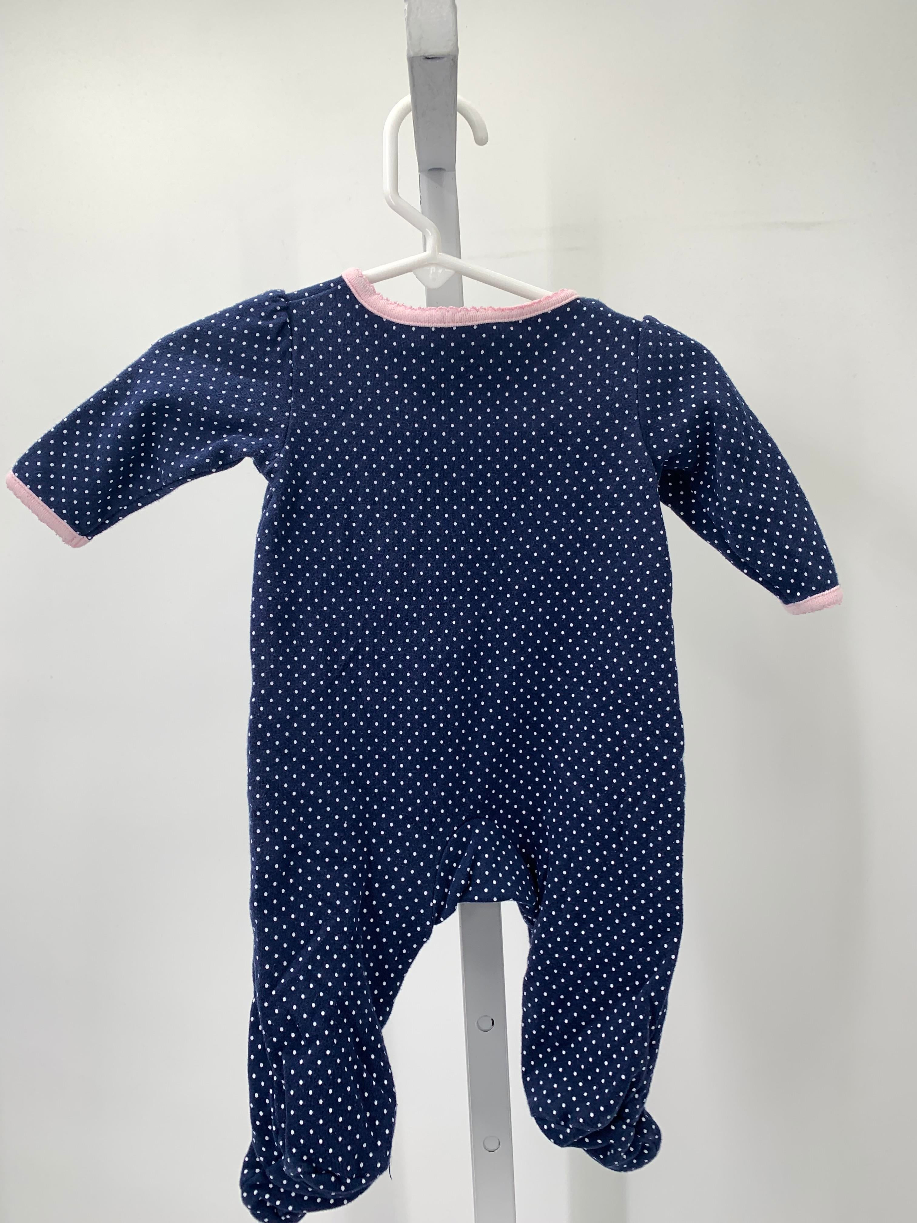 Simple Joys Size 0-3 months Girls Long Slv. Romper