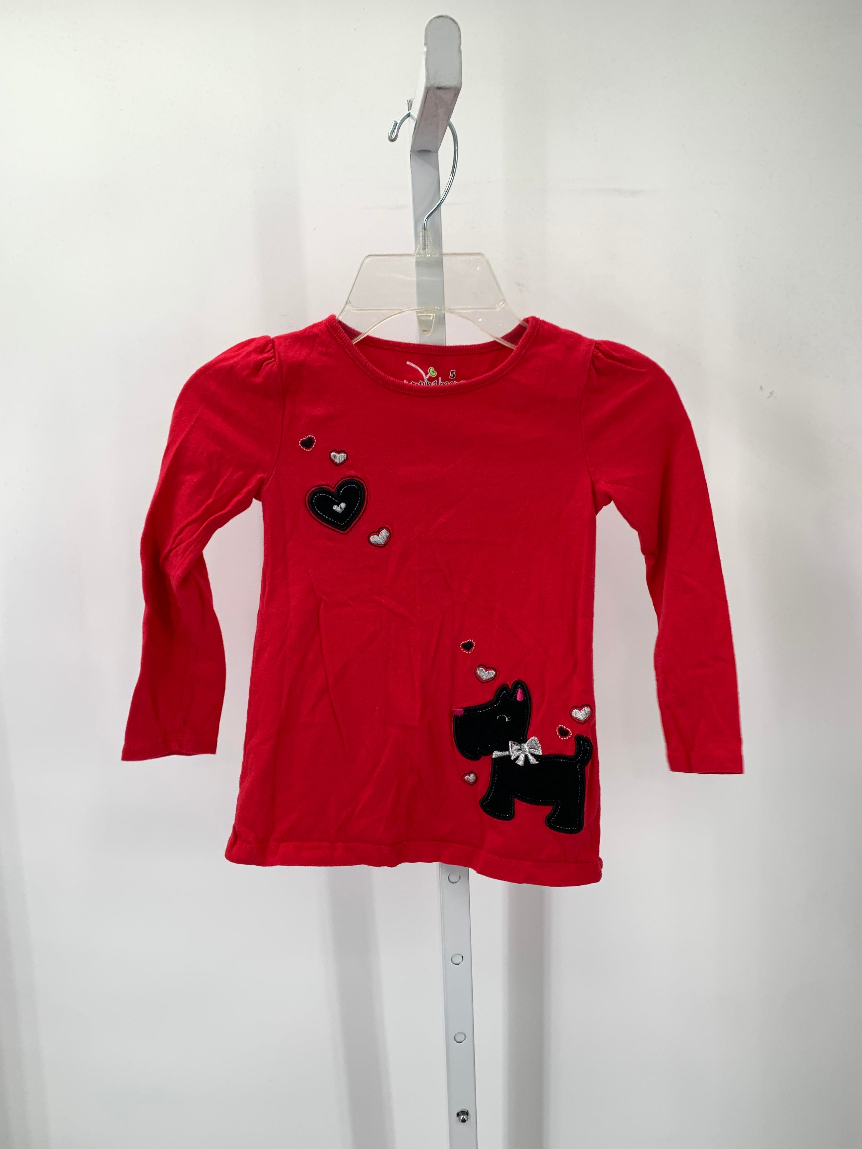 Jumping Beans Size 5 Girls Long Sleeve Shirt