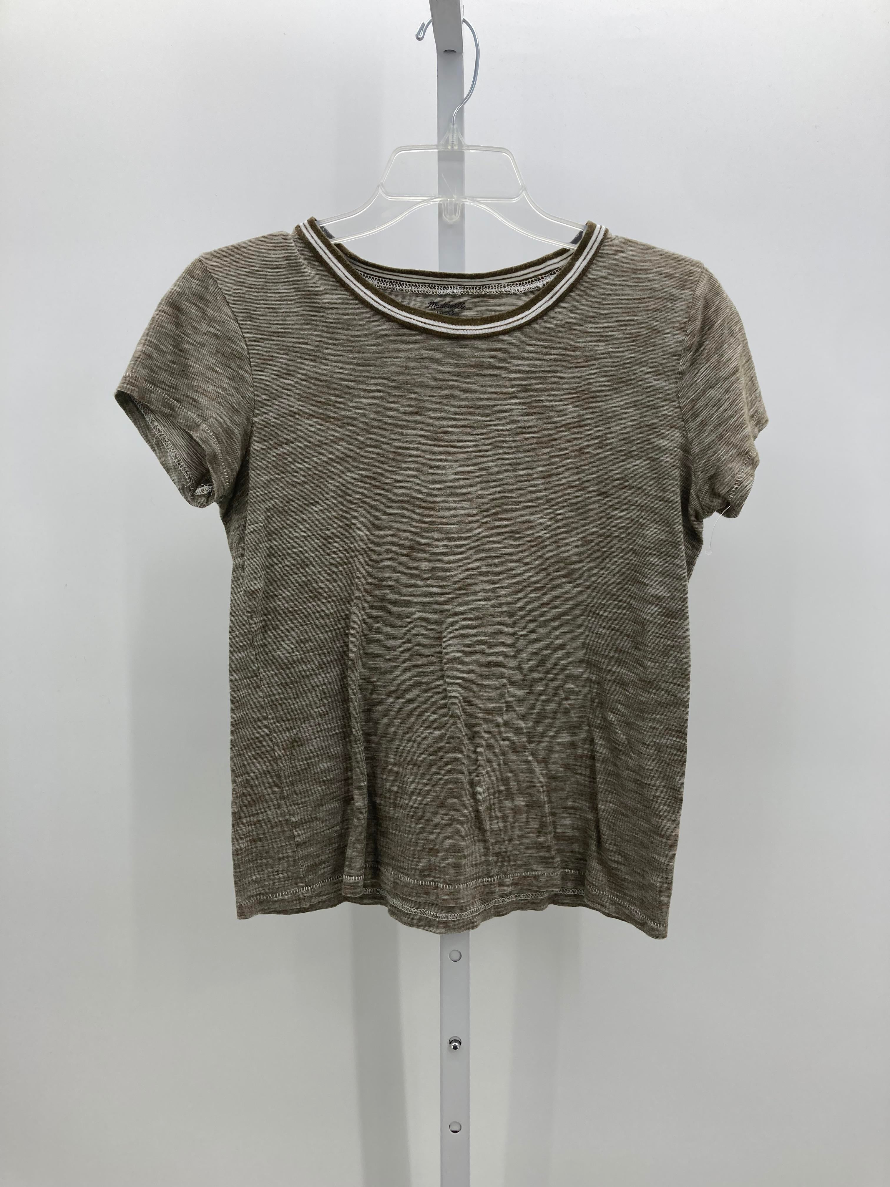 Madewell Size X Small Misses Short Sleeve Shirt