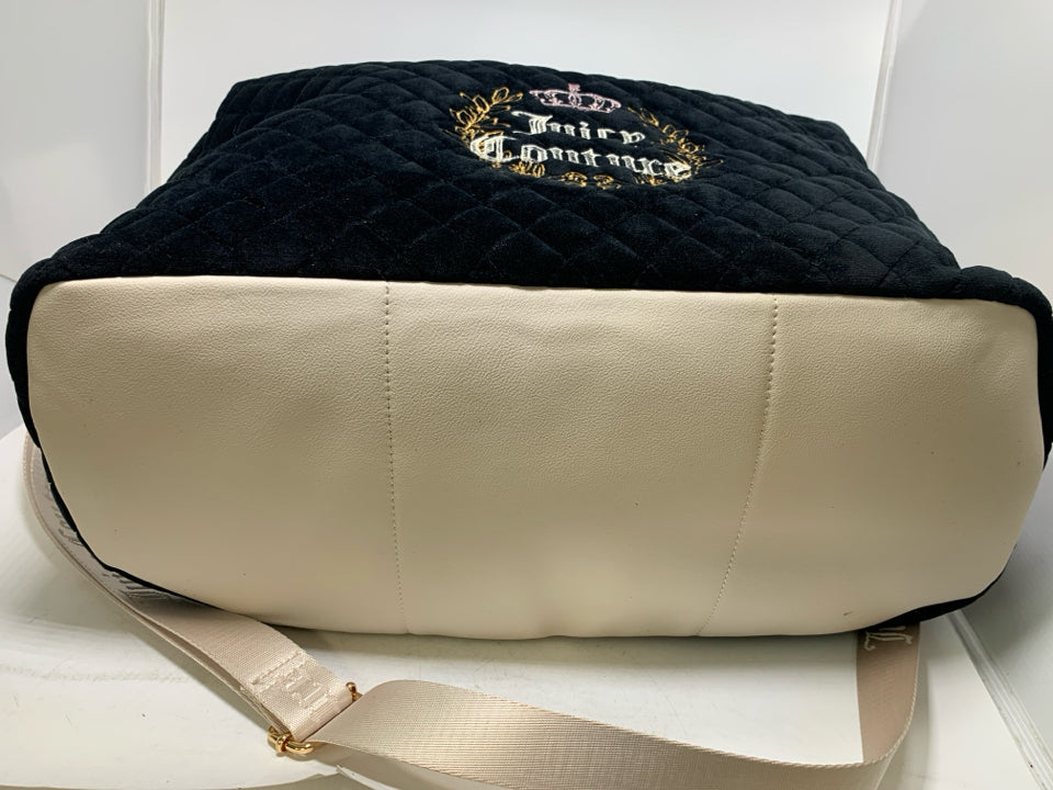 Wordplay Overnight Velour Quilted Duffle Bag Juicy Couture- NWT