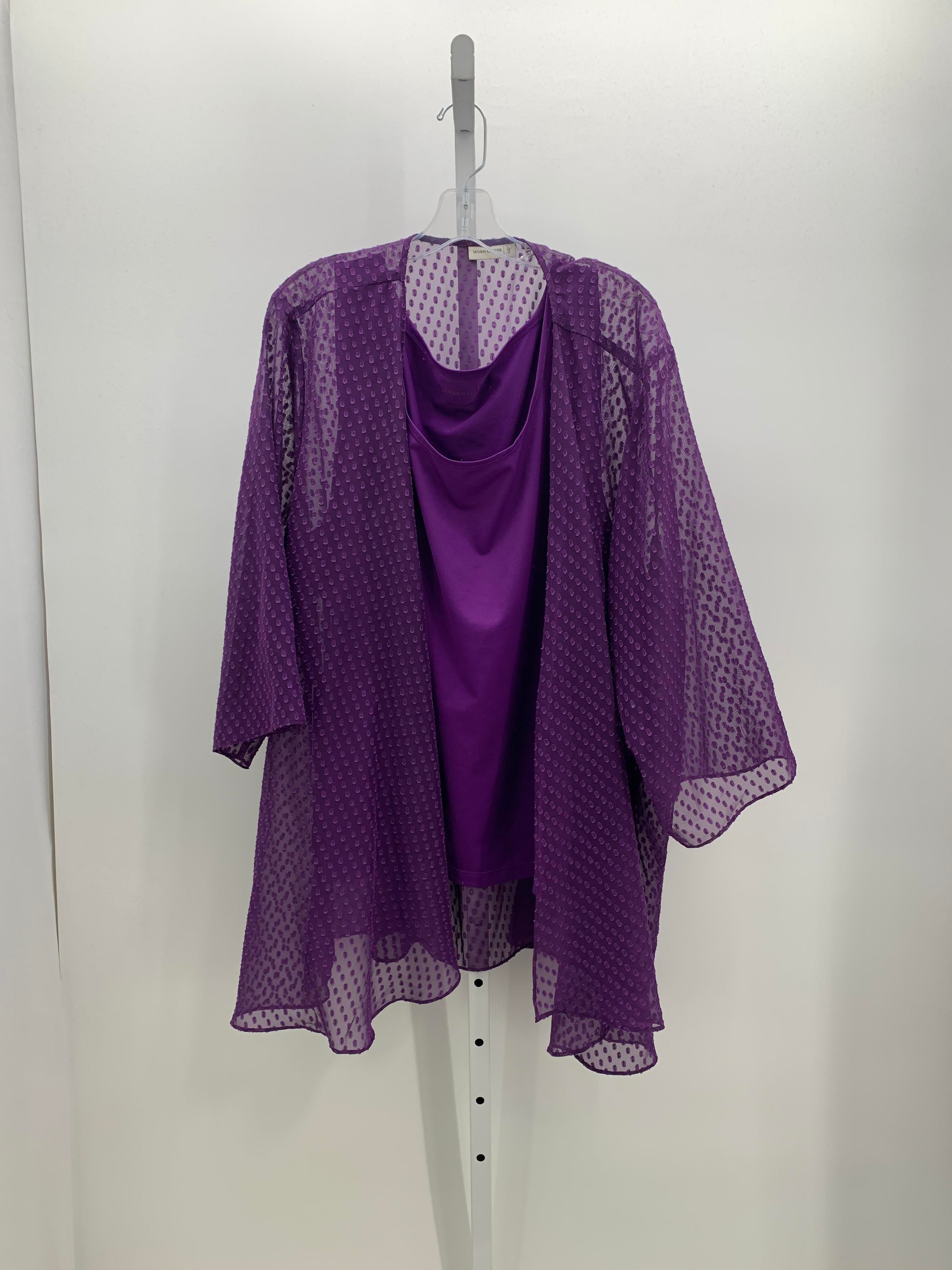Susan Graver Size 3X Womens 2 Piece