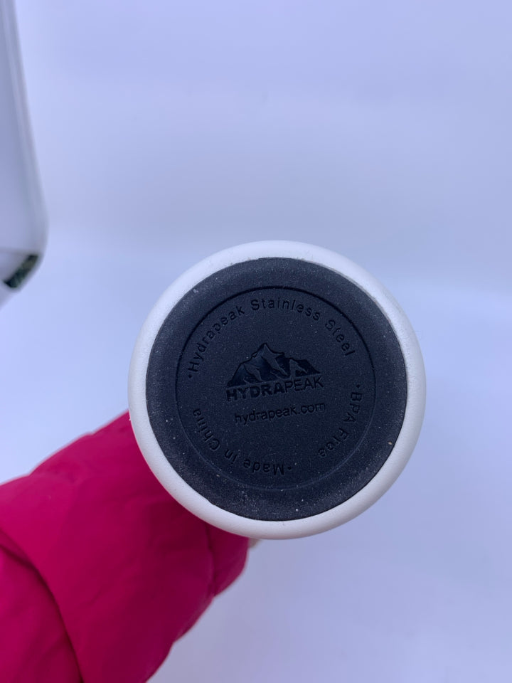 NEW CREAM FLORAL HYDRAPEAK WATER BOTTLE.