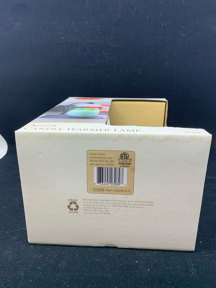 NIB AURORA CANDLE WARMER.