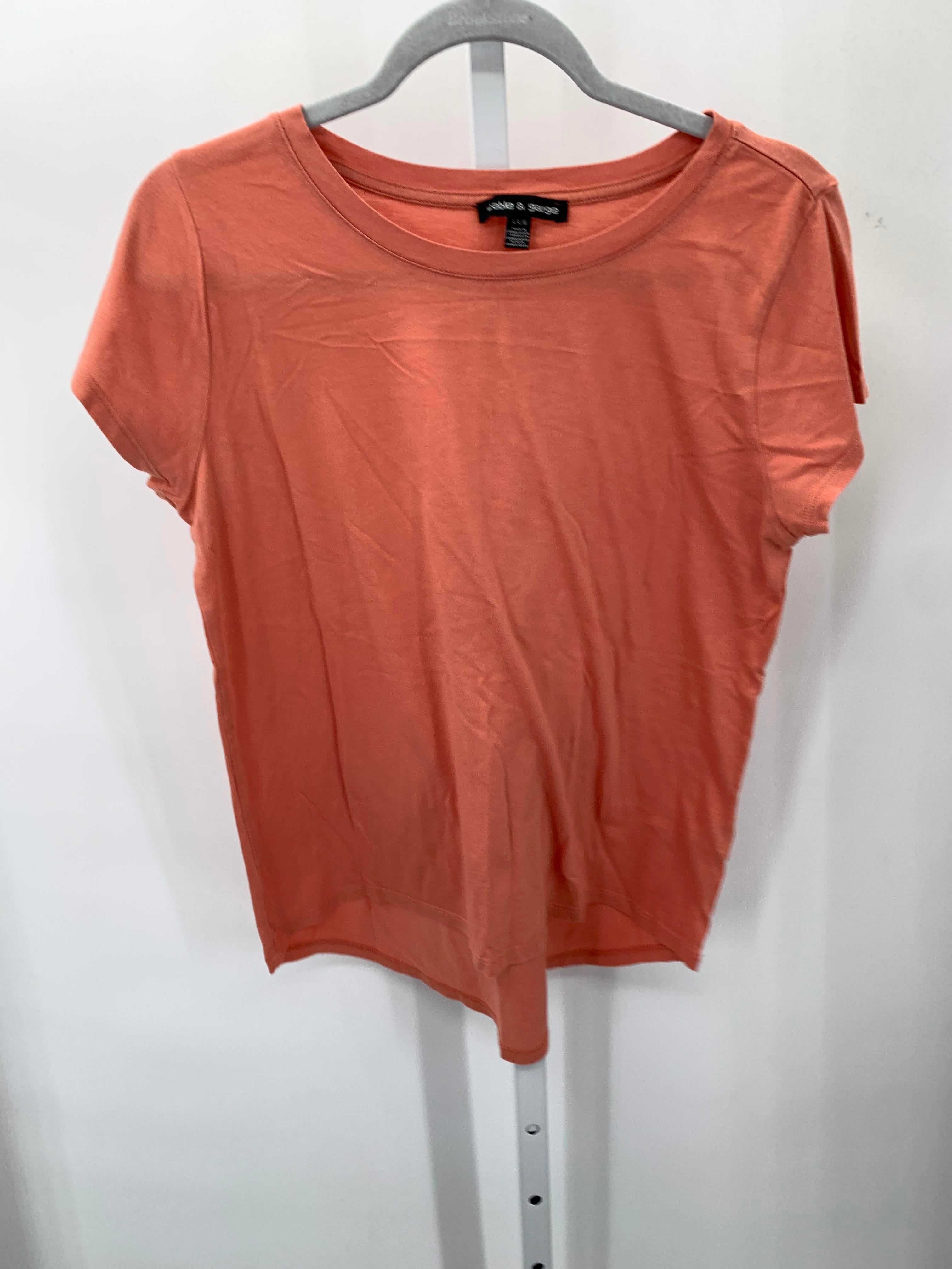 Cable & Gauge Size Large Misses Short Sleeve Shirt