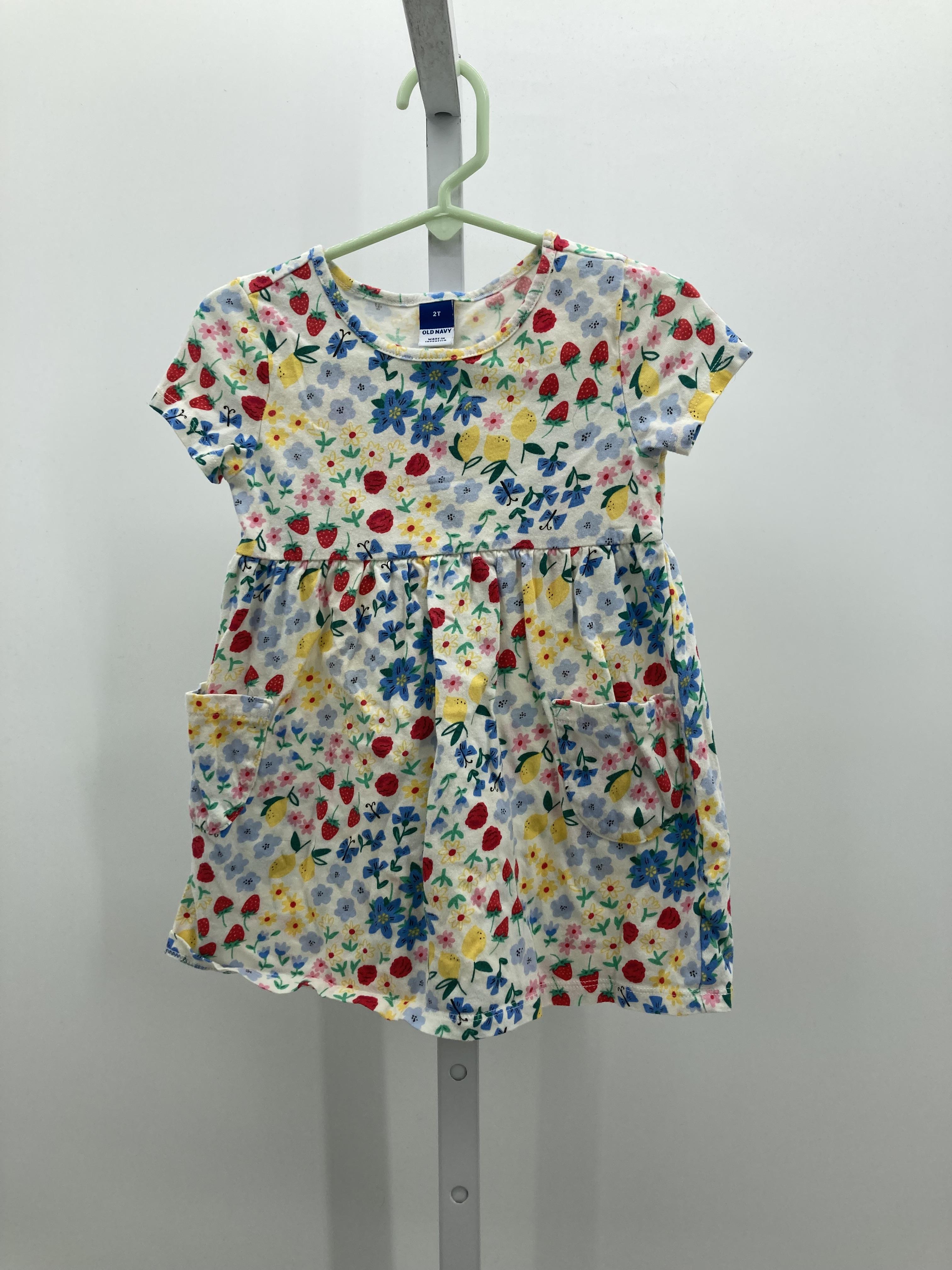Old Navy Size 2T Girls Short Sleeve Dress
