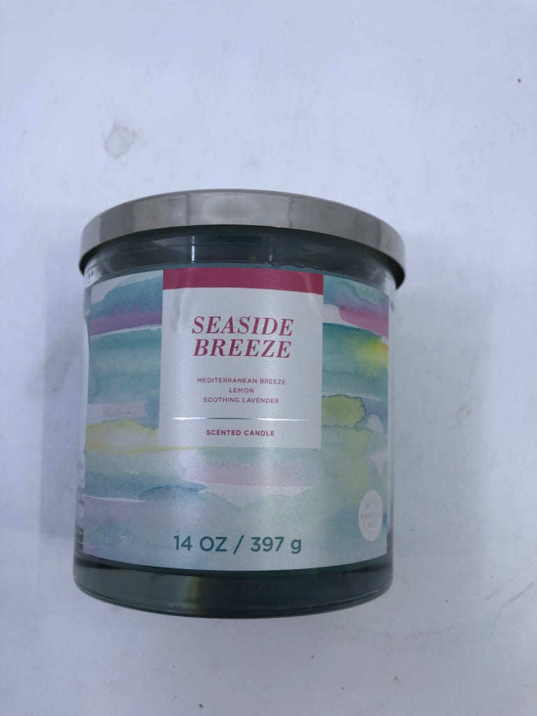 NEW SEASIDE BREEZE CANDLE.