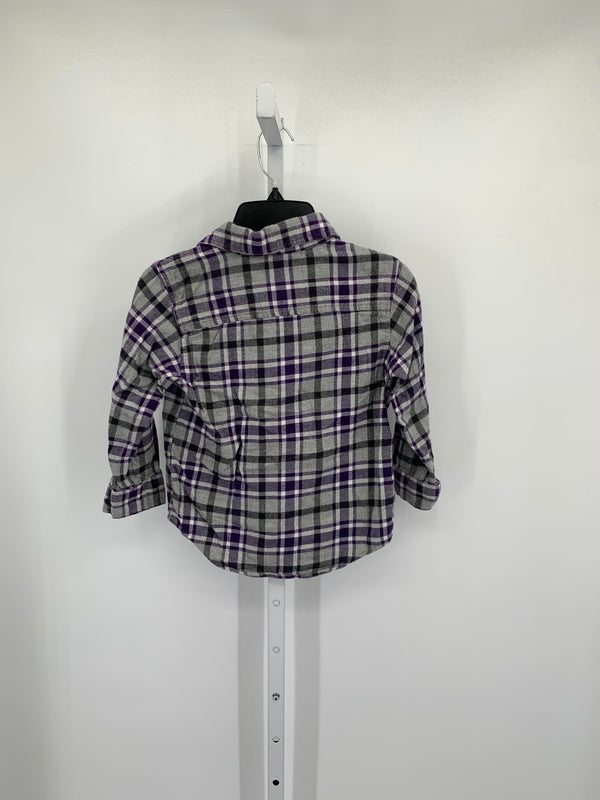 PURPLE PLAID BUTTON DOWN