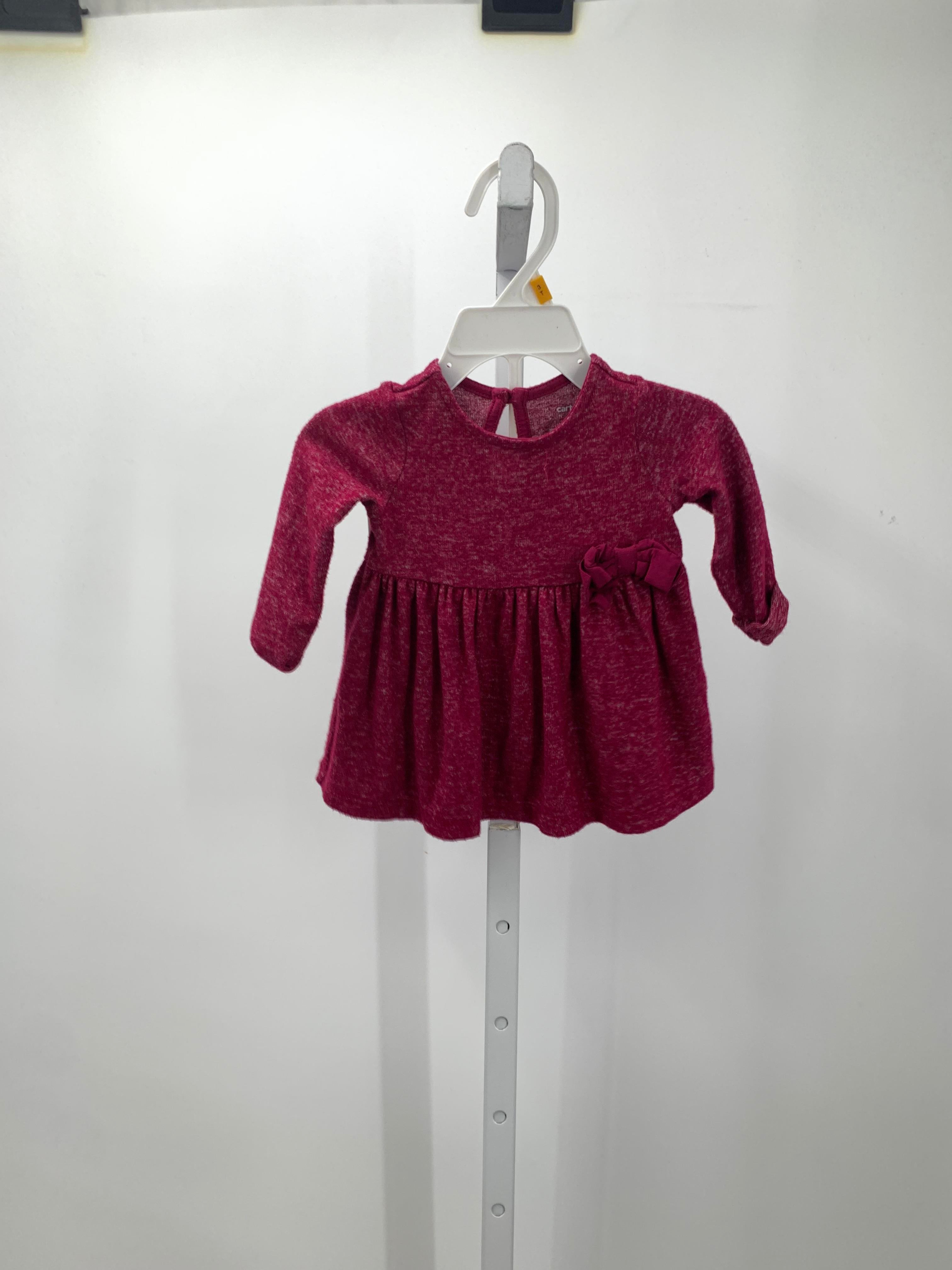 Carters Size 3 Months Girls Long Sleeve Dress