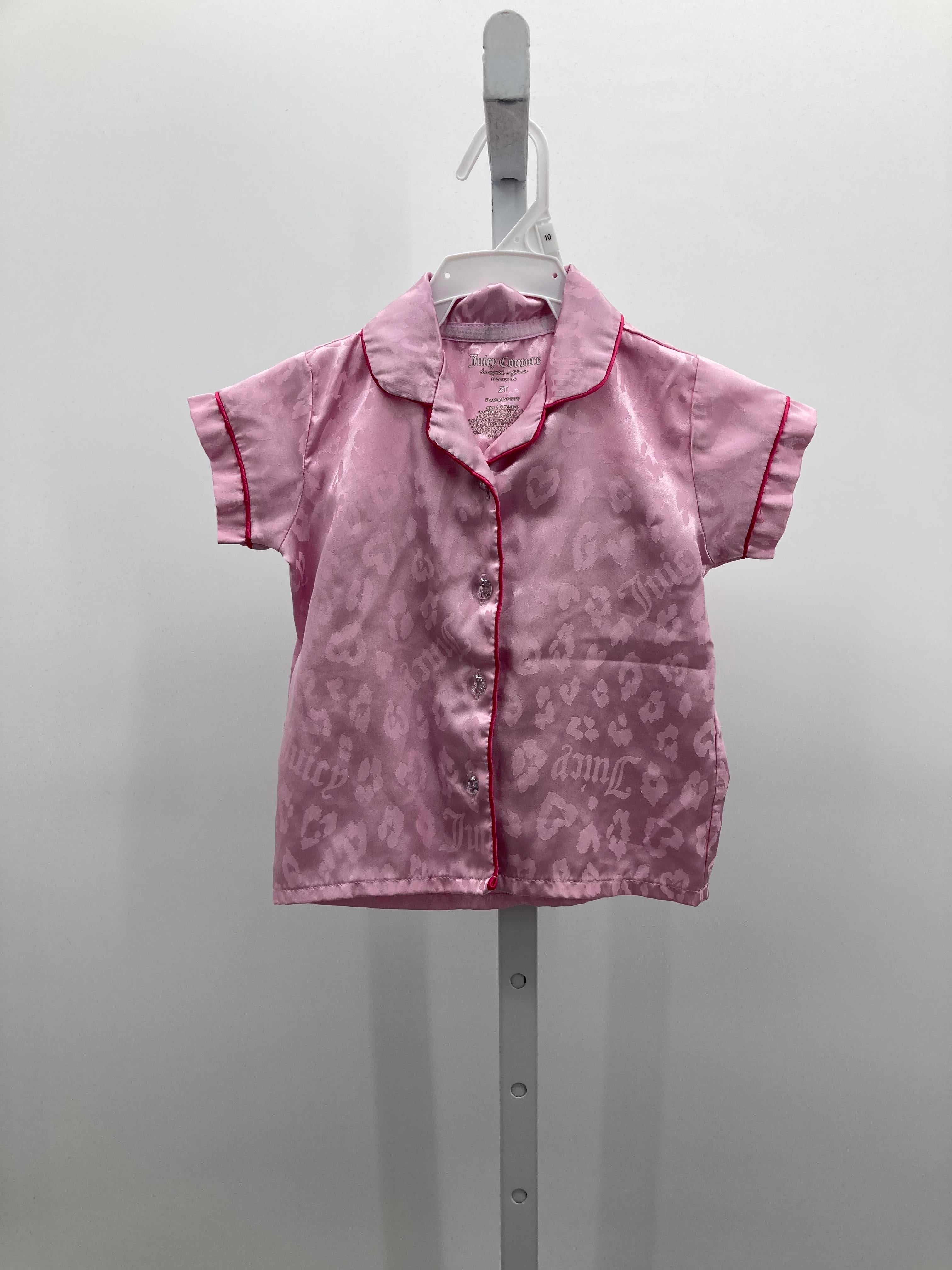 Juicy Couture Size 2T Girls Pajamas