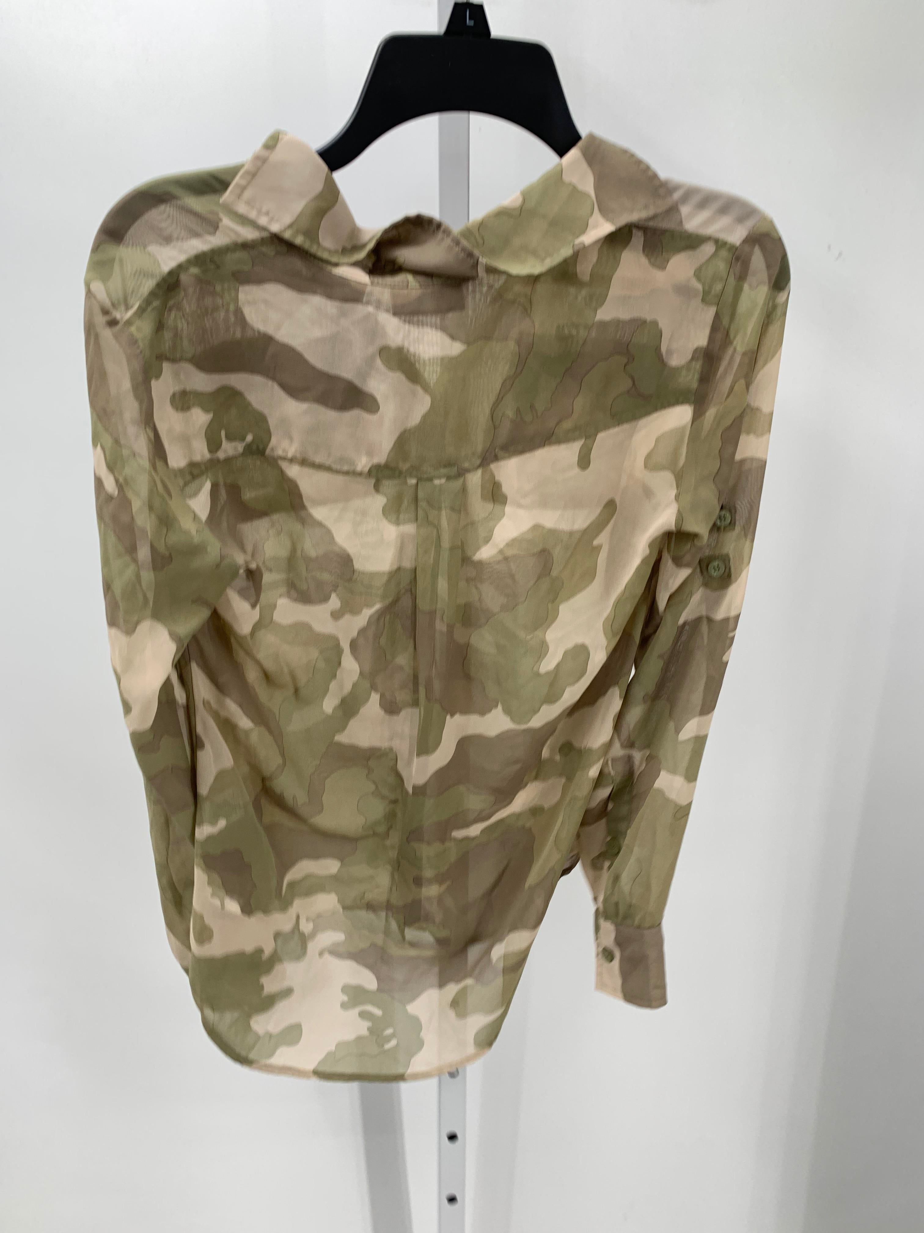 New York & co. Size X Small Misses Long Sleeve Shirt
