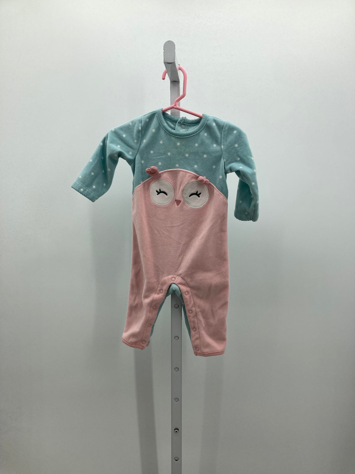Carters Size 6 Months Girls Long Slv. Romper