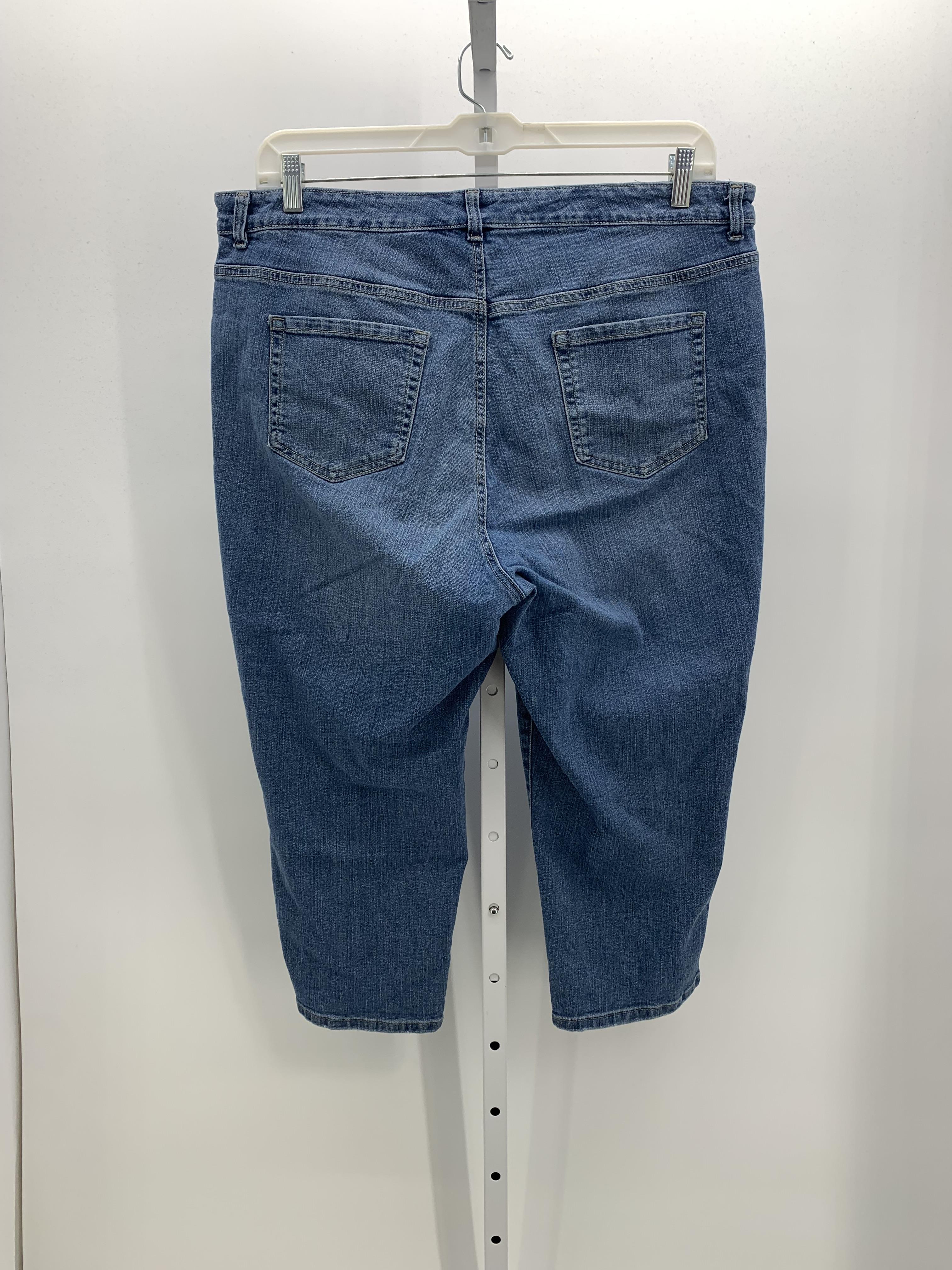 Style & Co. Size 16 W Womens Capri Pants