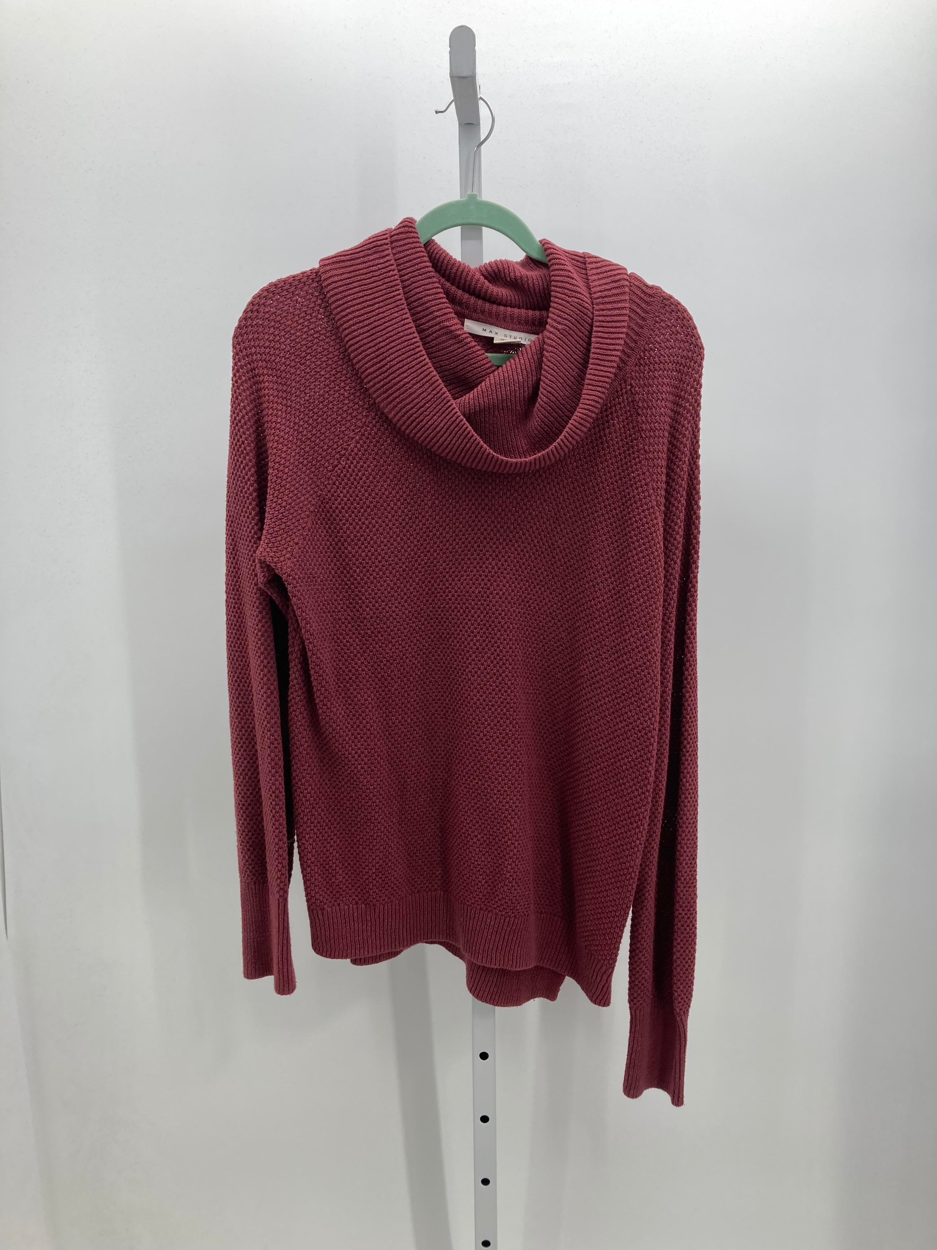 Max Studio Size Extra Large Misses Long Slv Sweater