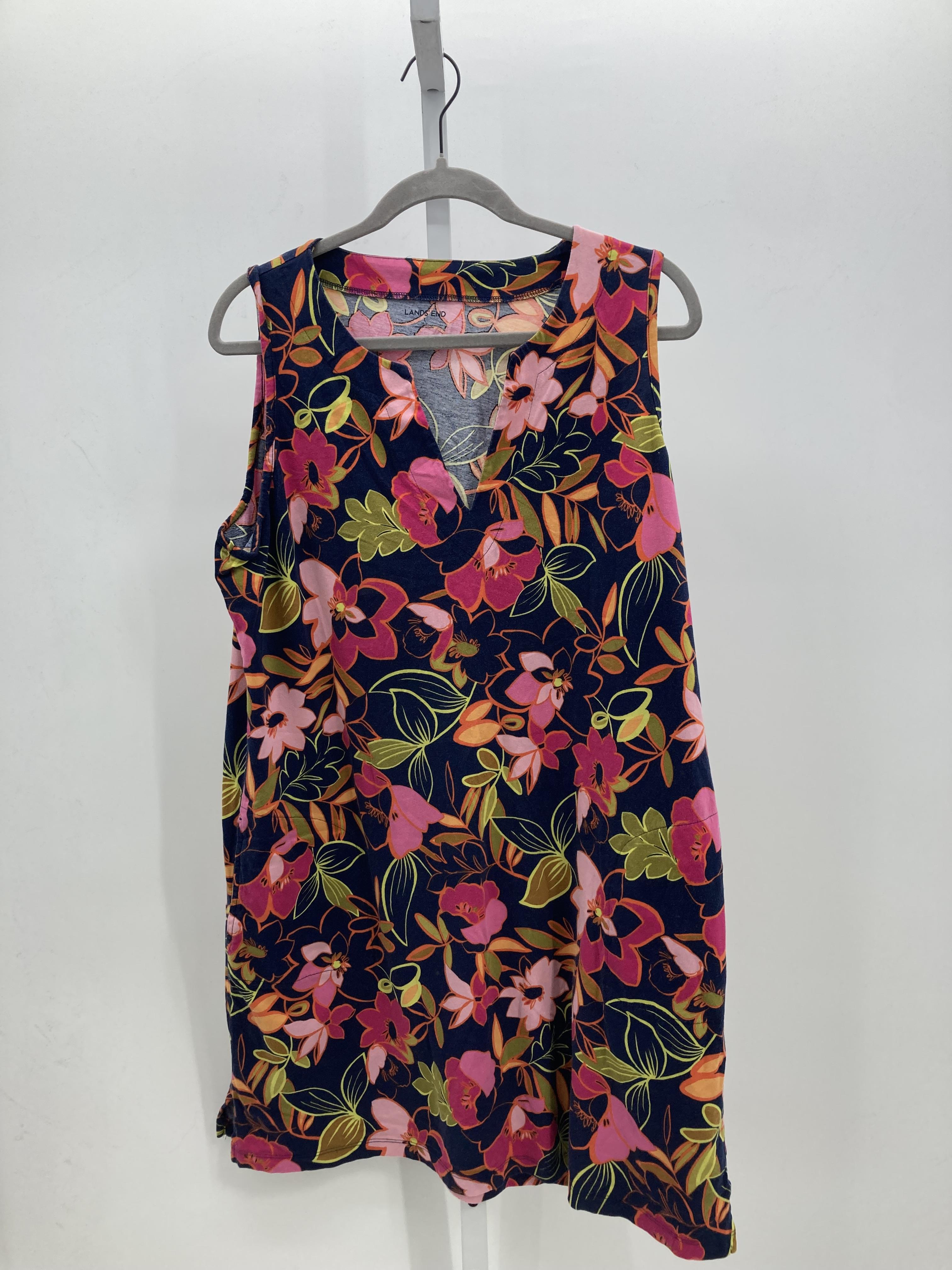 Lands End Size Large Misses Sundress
