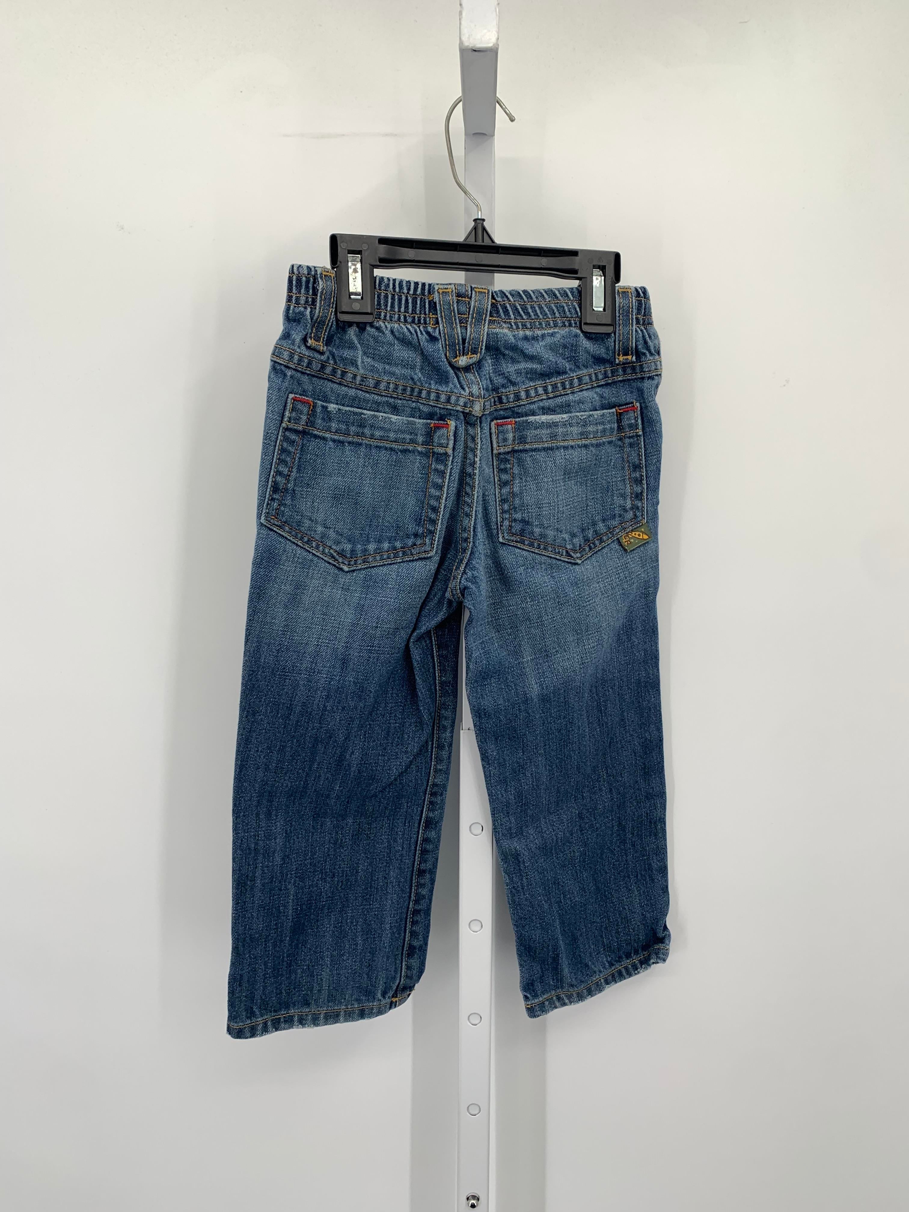 ELASTIC WAIST JEANS