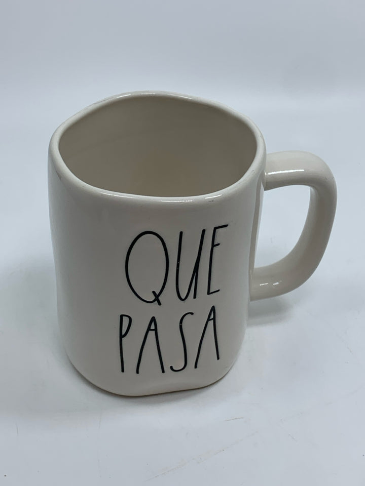 RAE DUNN QUE PASA MUG.