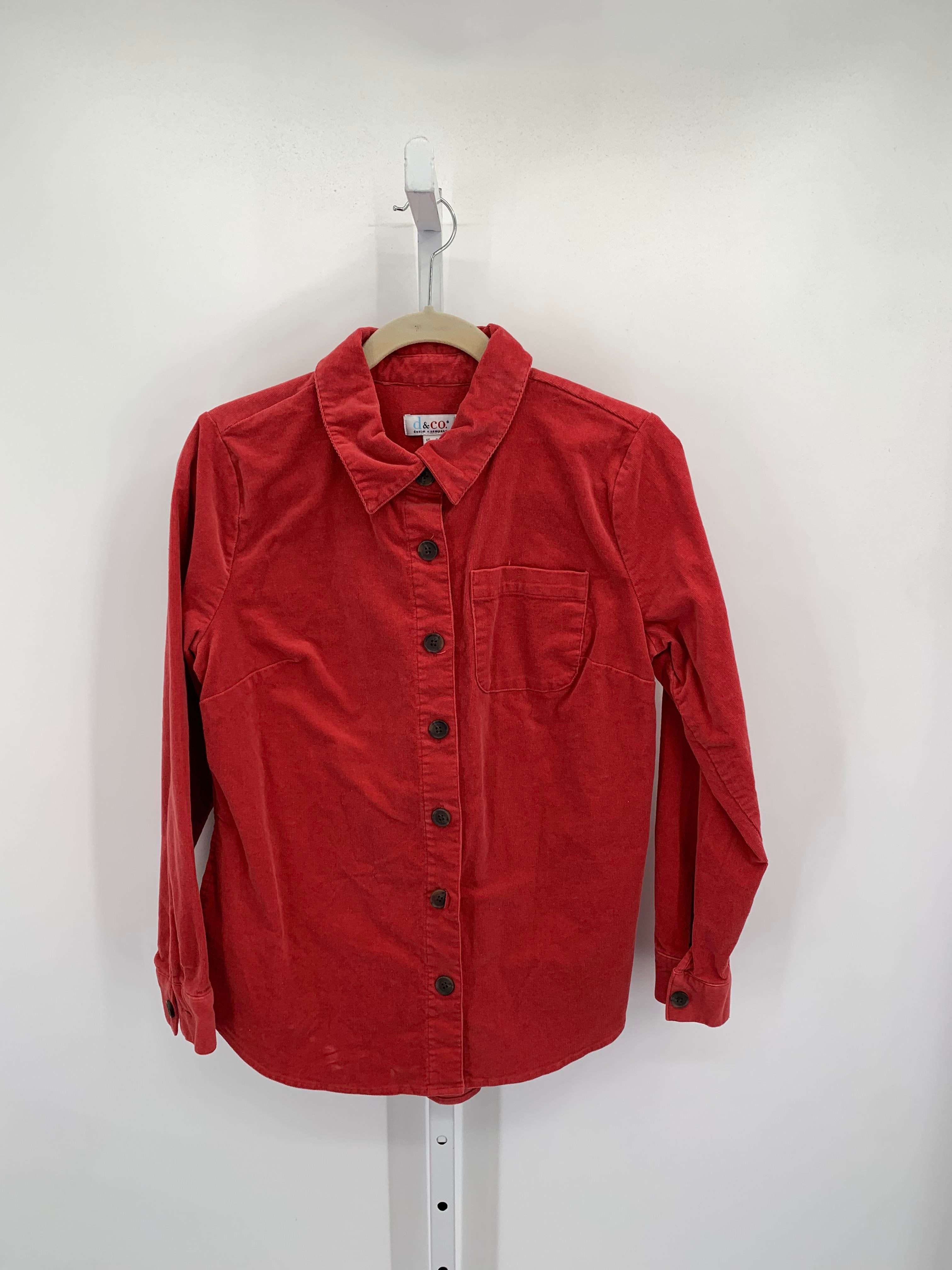 d & co. Size Small Misses Long Sleeve Shirt