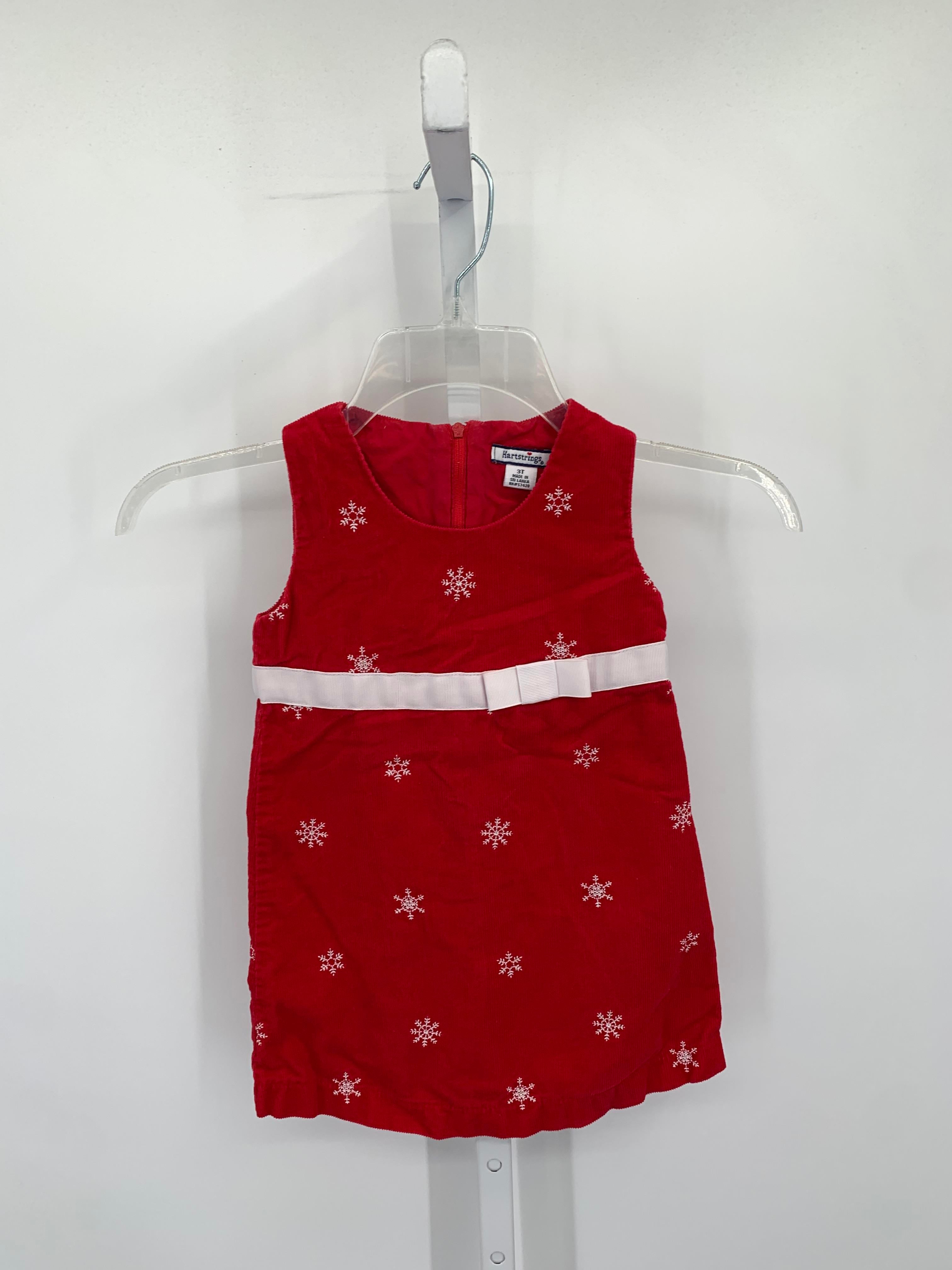 Hartstrings Size 3T Girls Sleeveless Dress