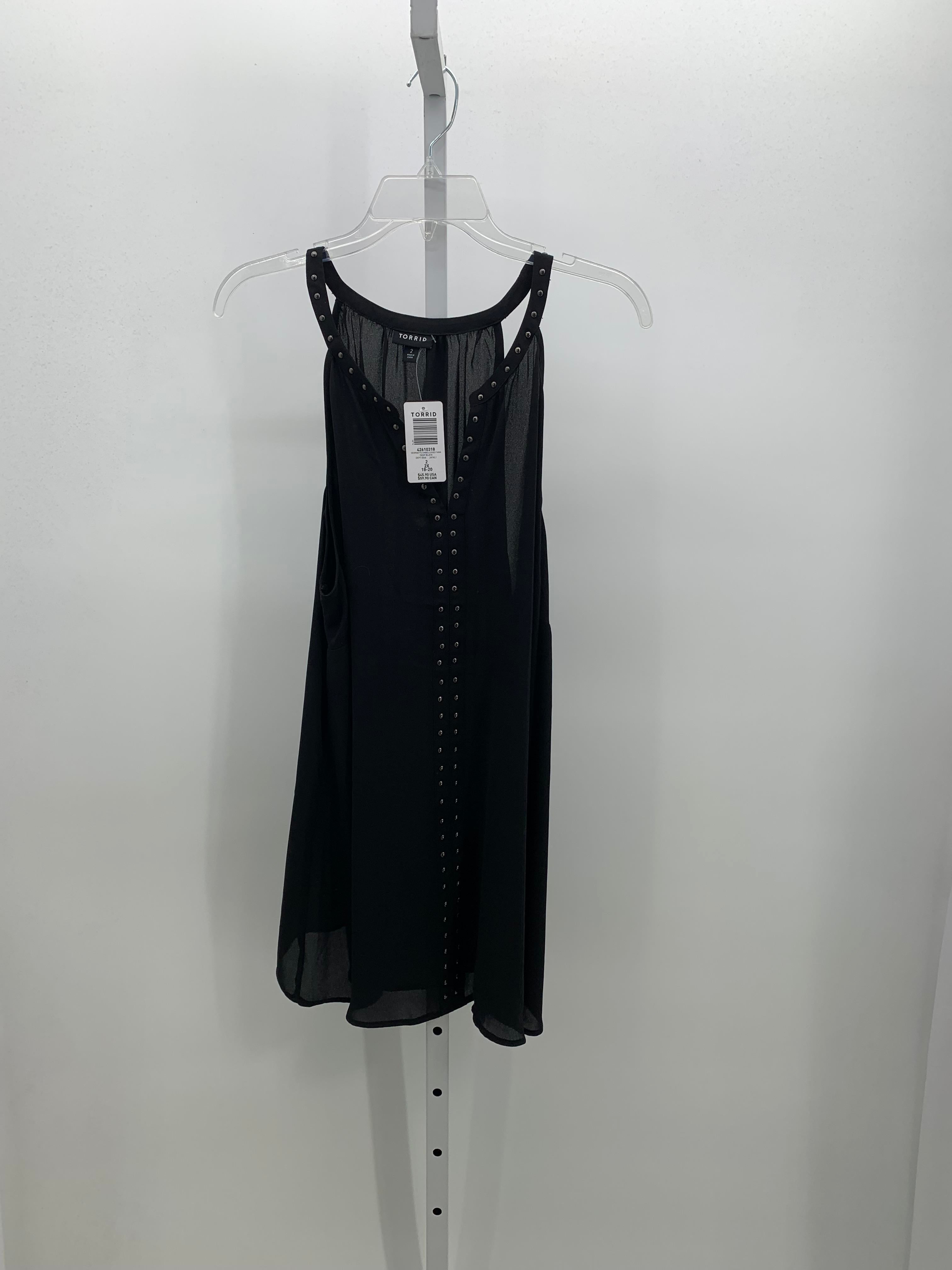 Torrid Size 2X Womens Sleeveless Shirt
