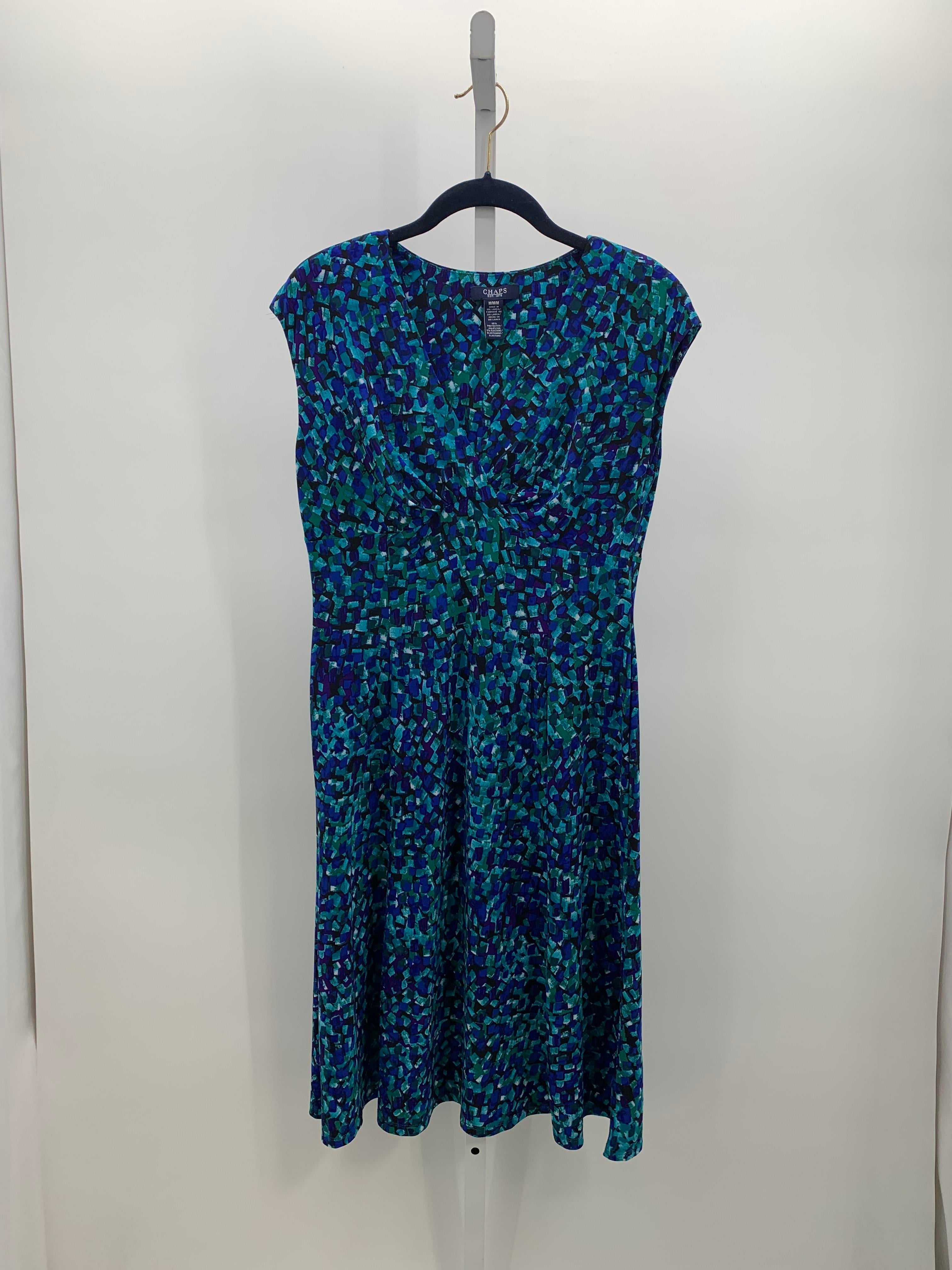 Chaps Size Medium Misses Sleeveless Dress