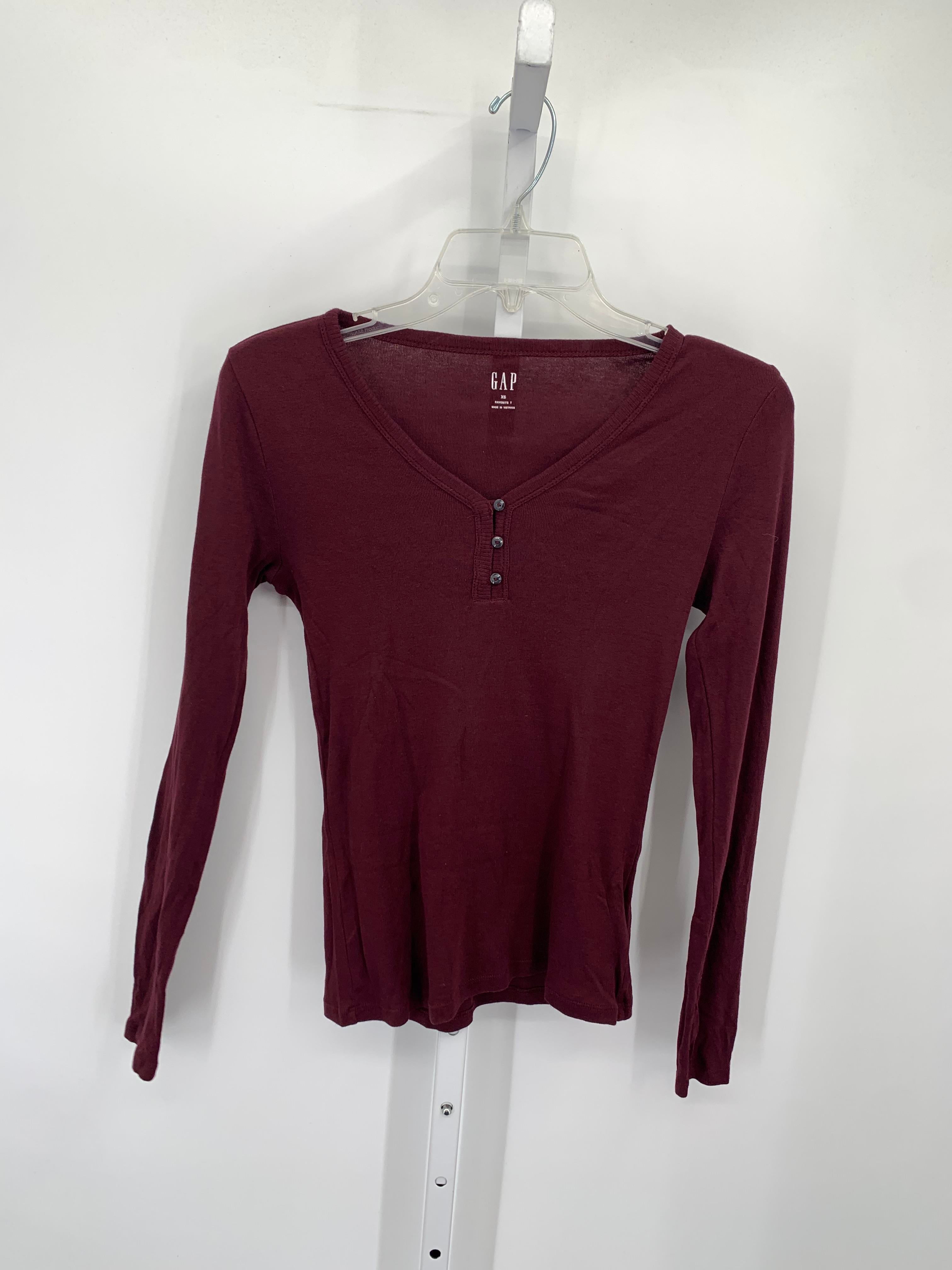 Gap Size X Small Misses Long Sleeve Shirt