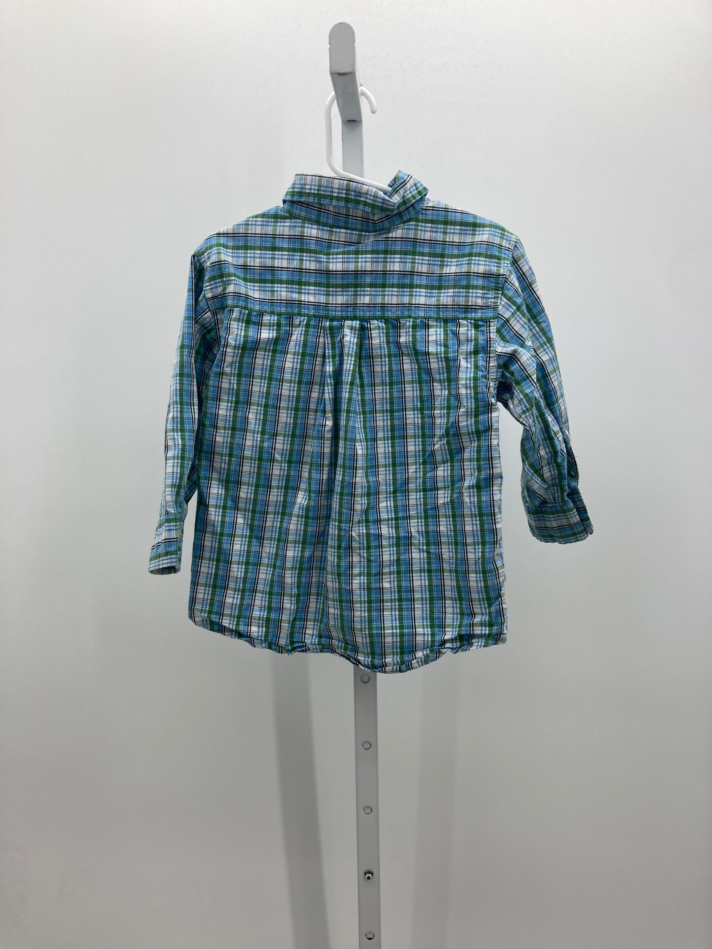 GREEN WHITE PLAID