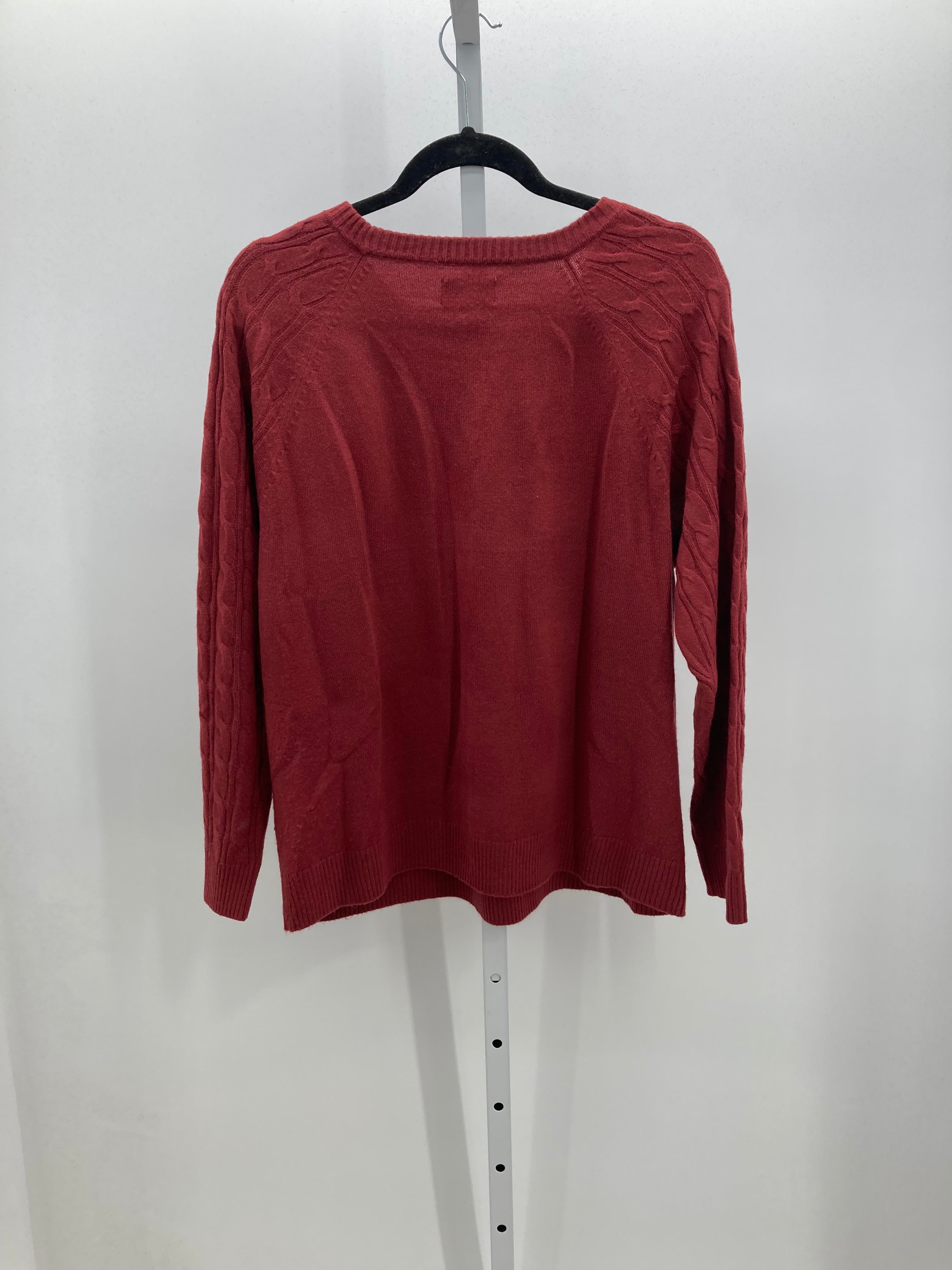 Croft & Barrow Size XX Large Petite Petite Long Slv Sweater