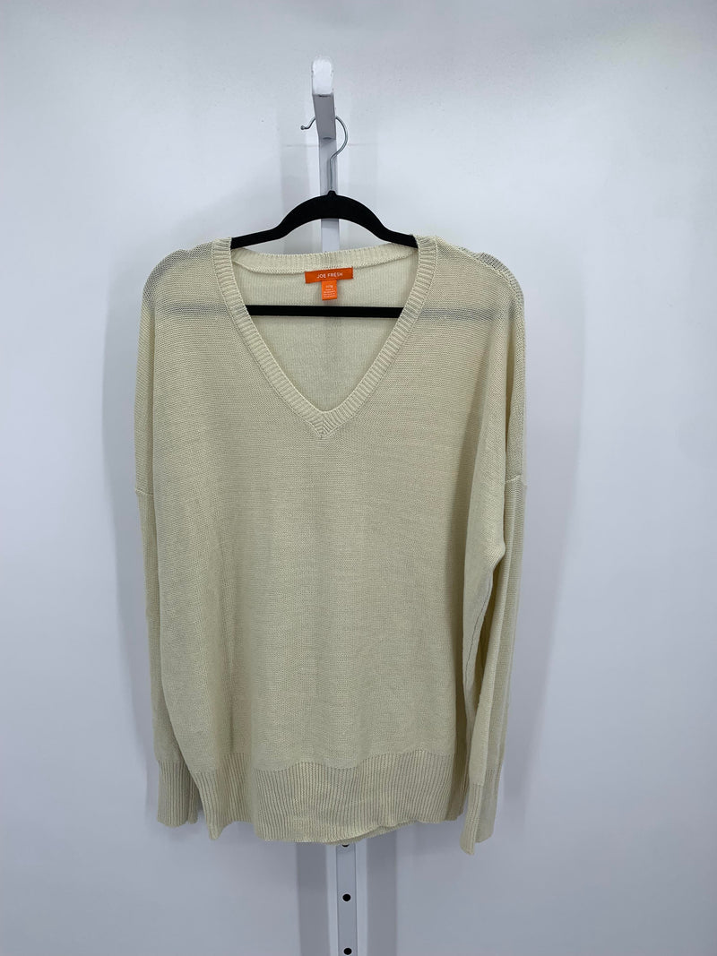 Joe Fresh Size Extra Large Misses Long Slv Sweater