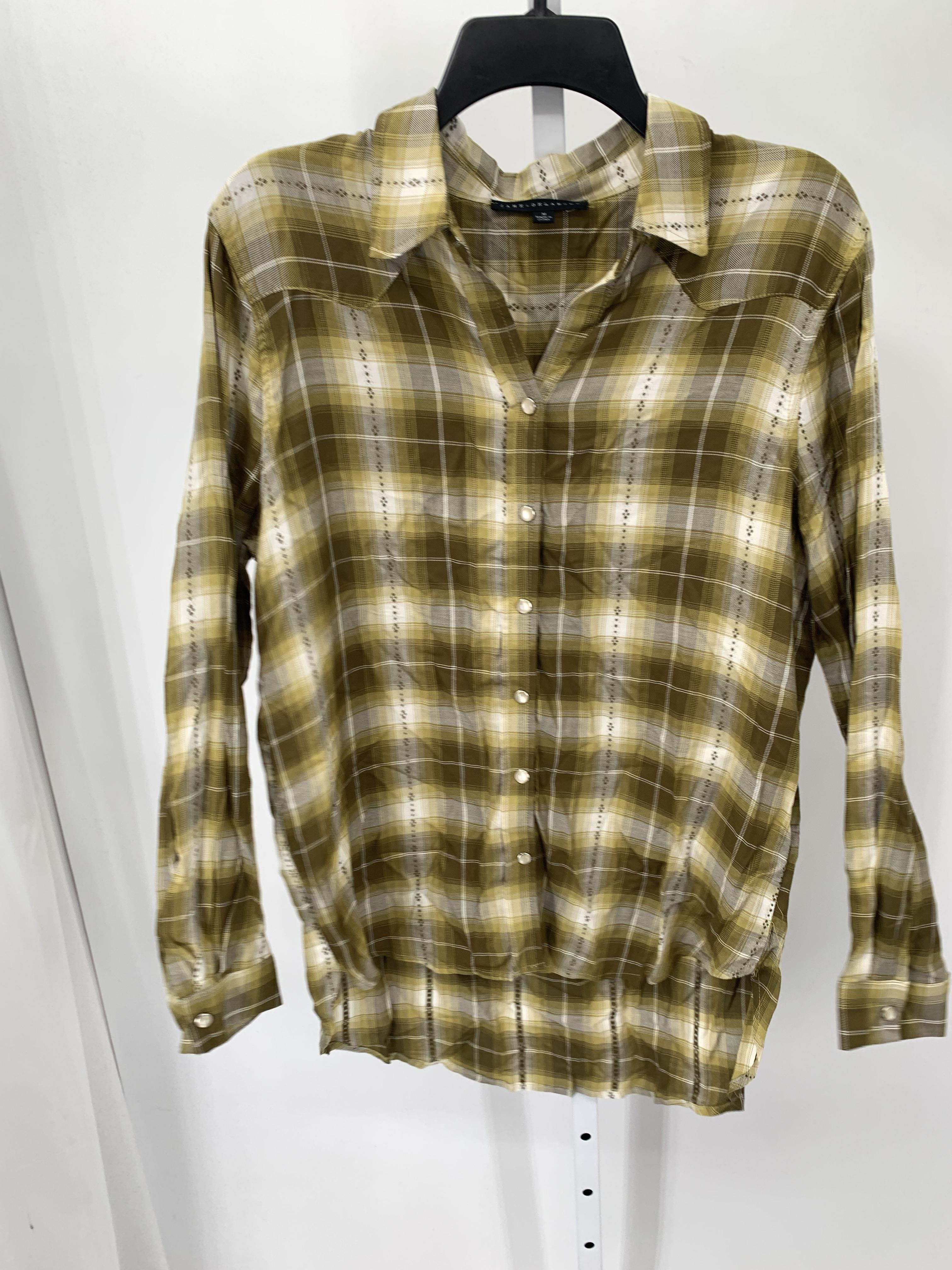 Jane + Delancey Size Medium Misses Long Sleeve Shirt
