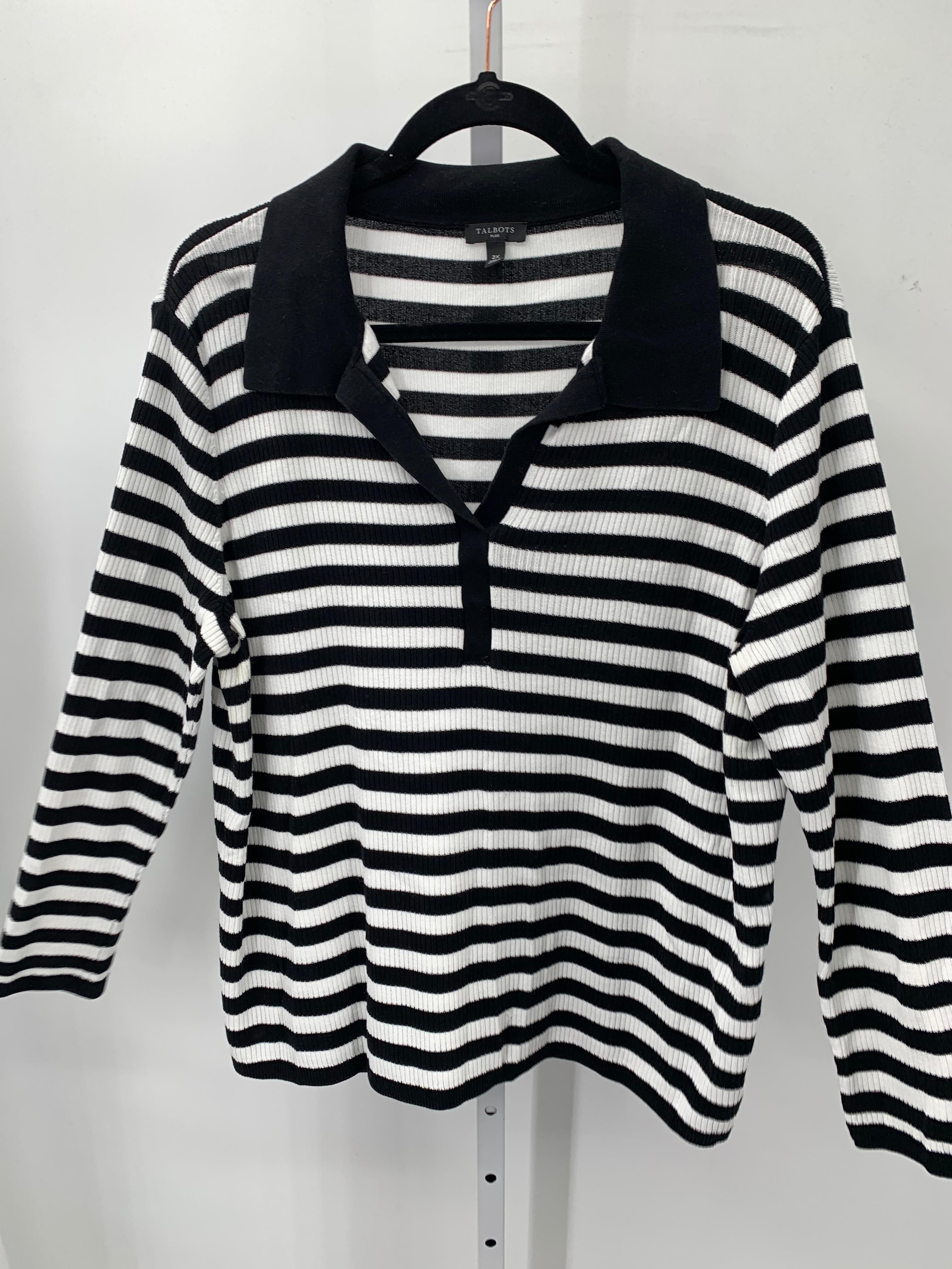 Talbots Size 2X Womens Long Slv Sweater