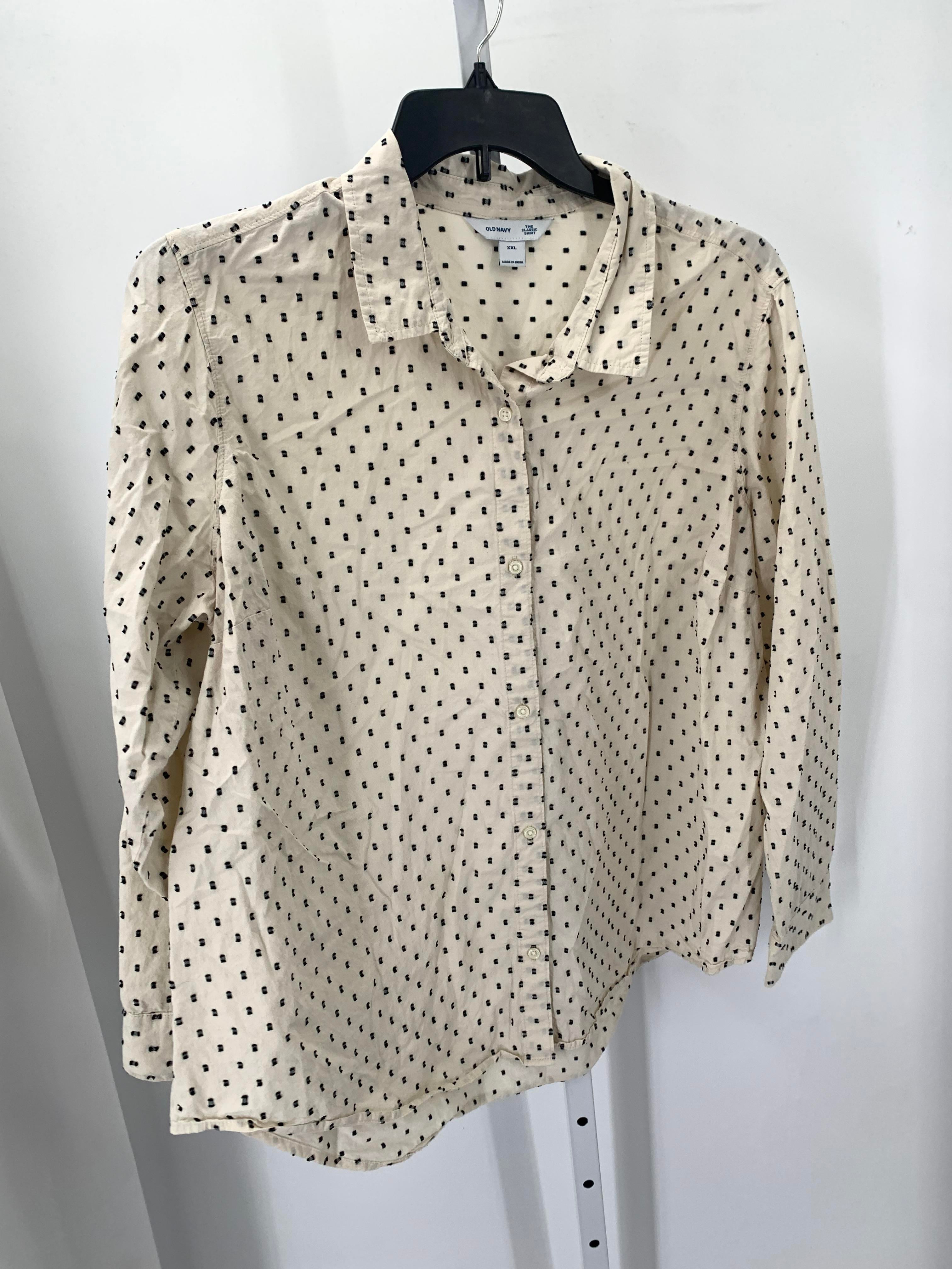 Old Navy Size XXL Misses Long Sleeve Shirt