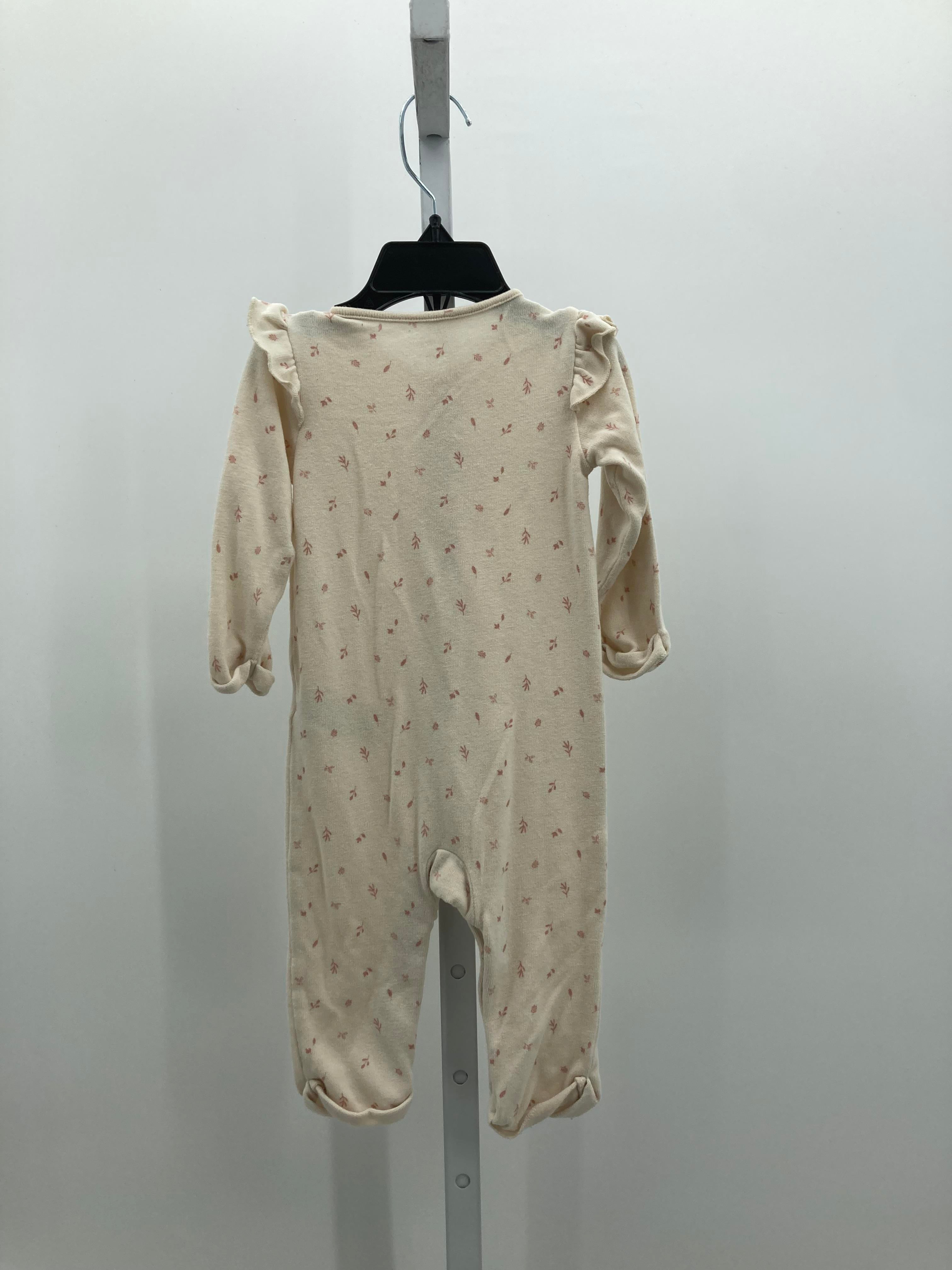 Carters Size 6 Months Girls Long Slv. Romper