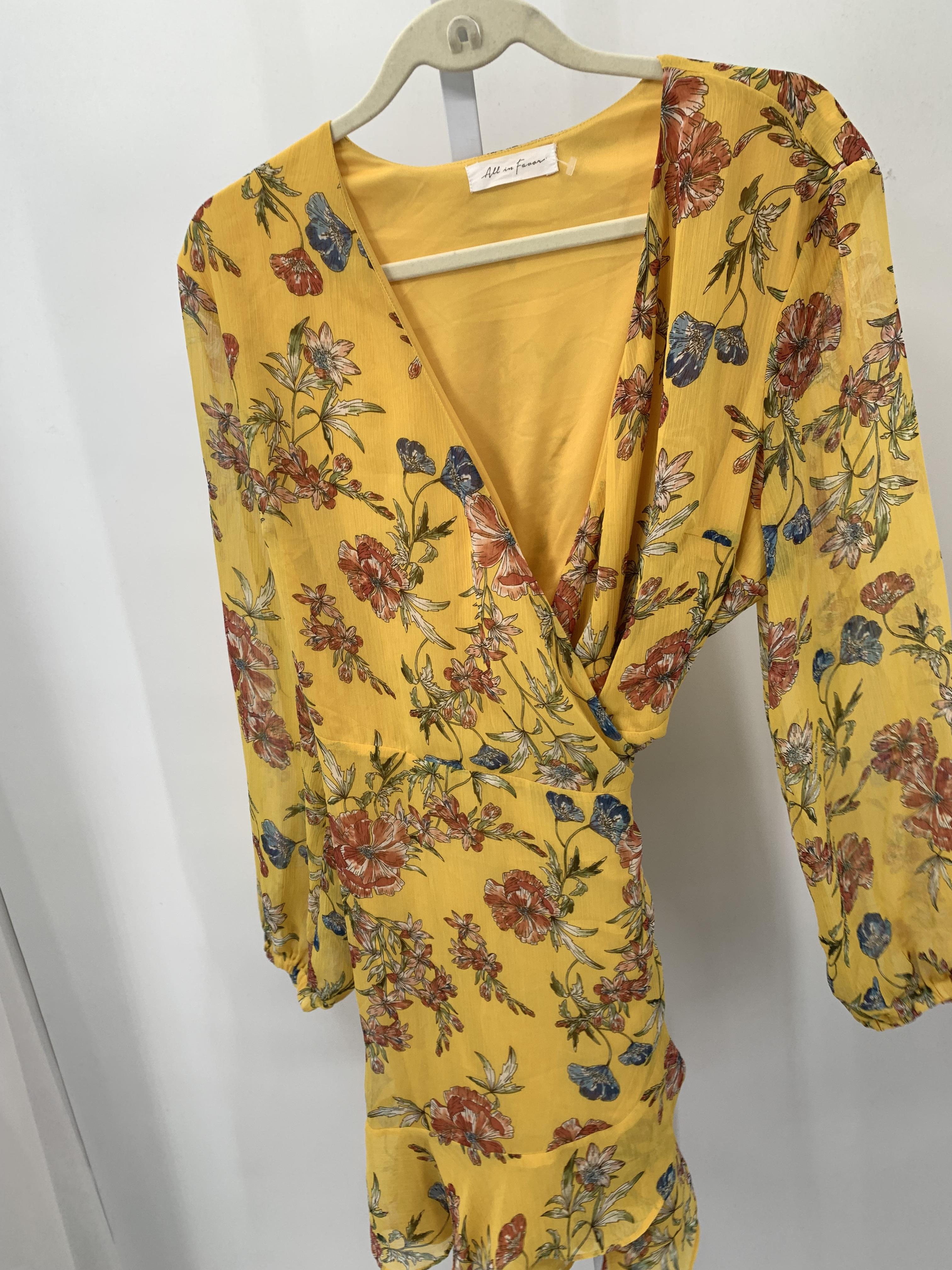 Size XXL Misses Long Sleeve Dress