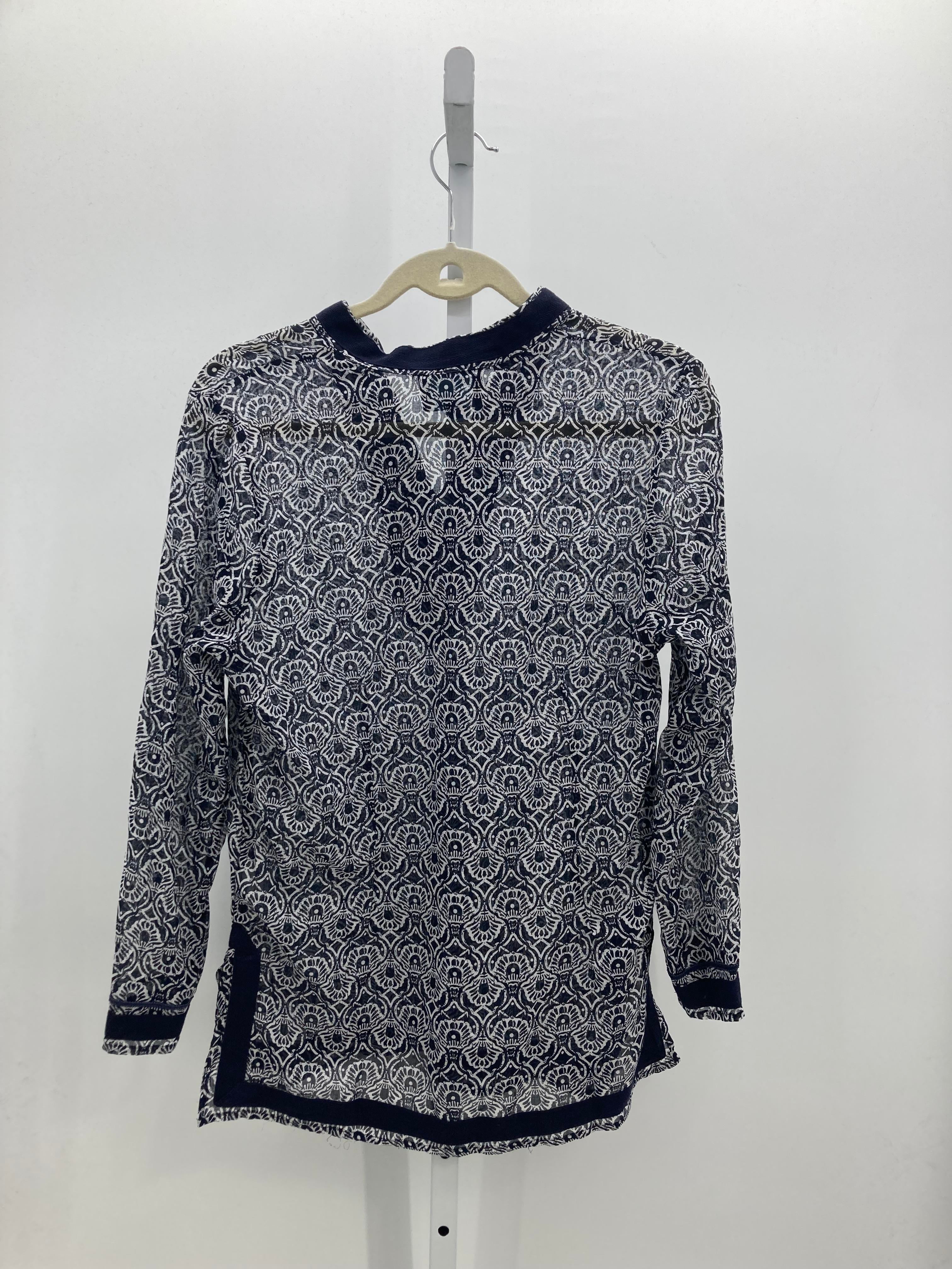 Cynthia Rowley Size Medium Misses Long Sleeve Shirt
