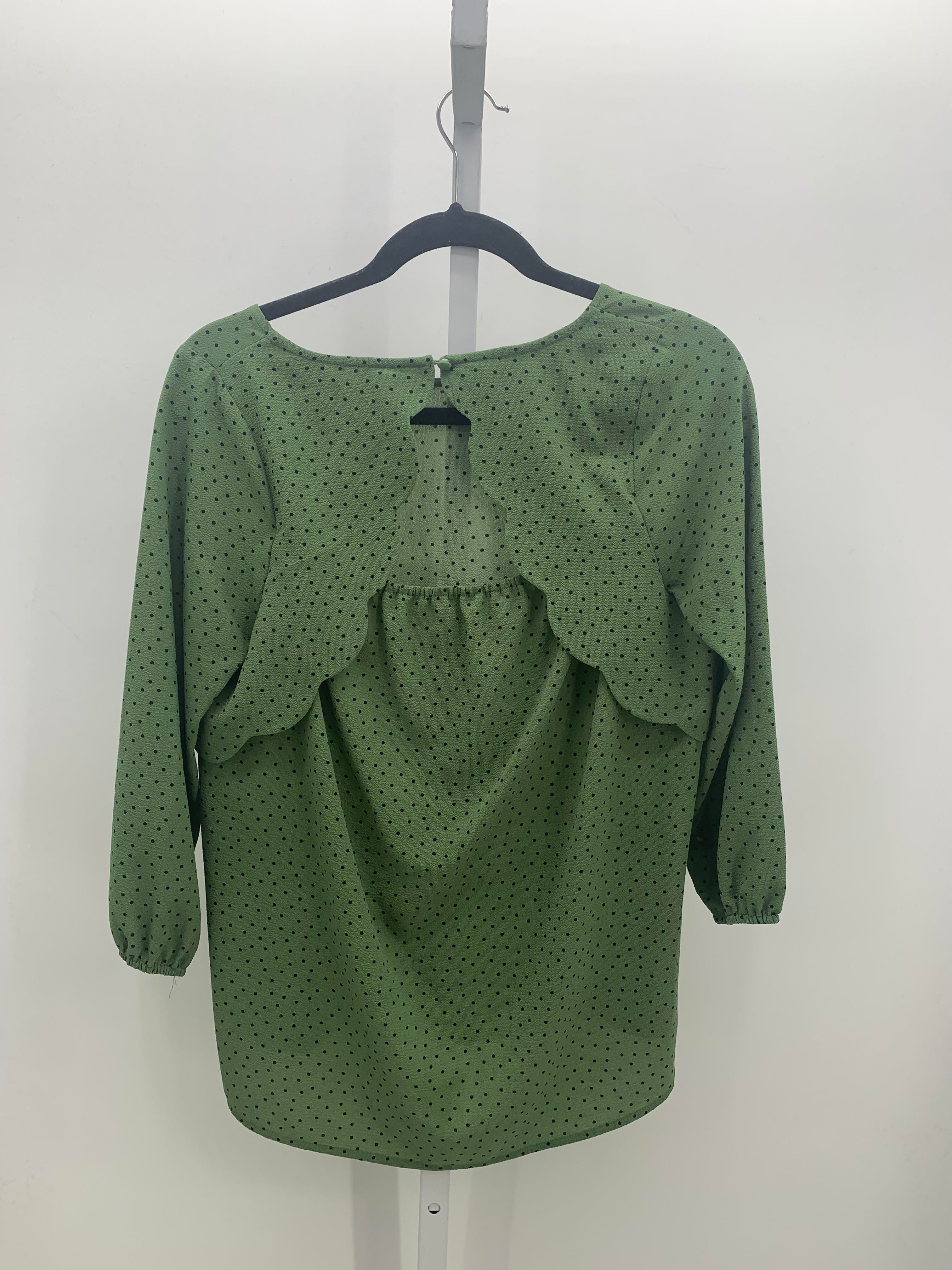 PaperMoon Size Small Misses 3/4 Sleeve Shirt