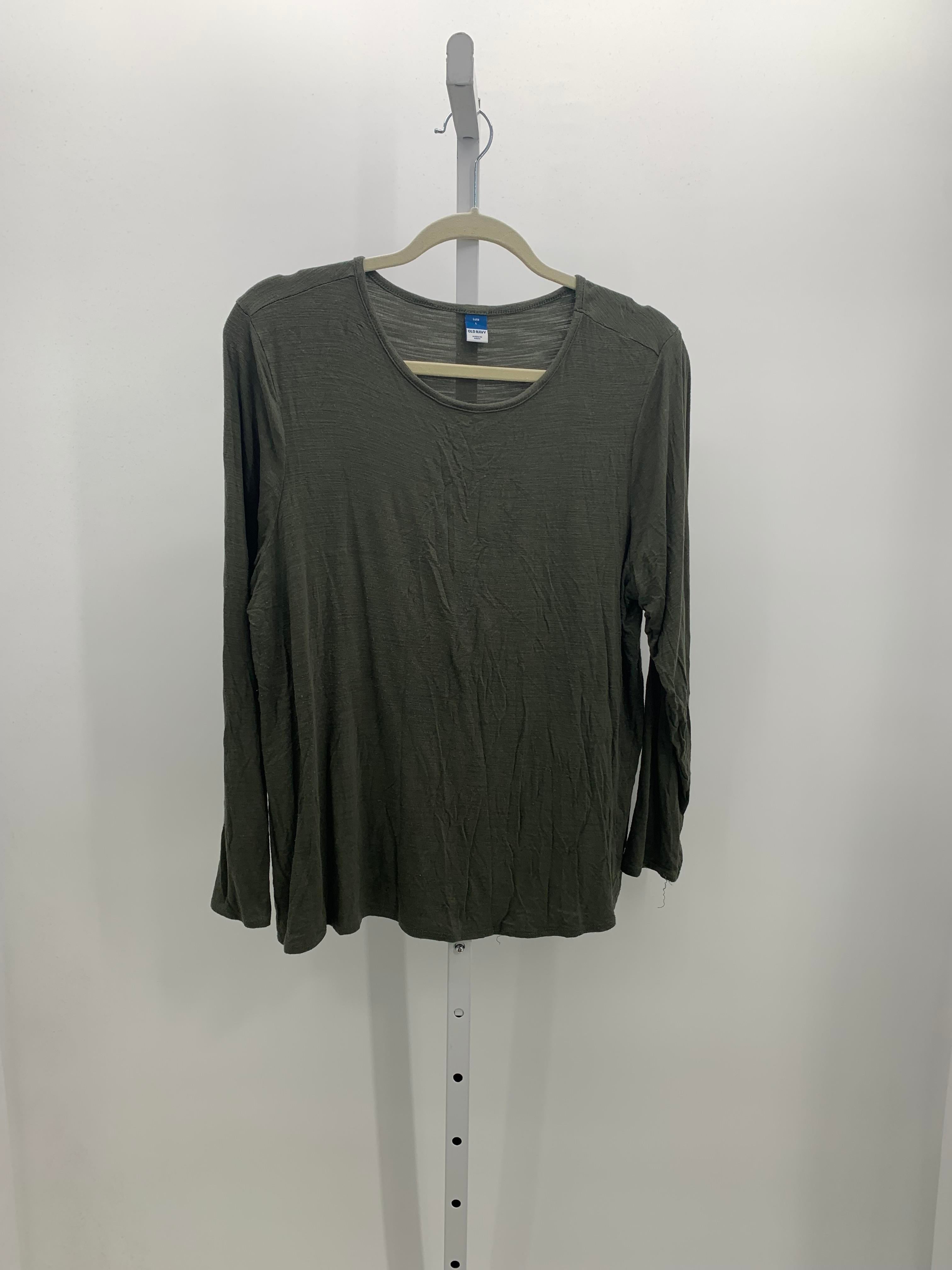 Old Navy Size Large Misses Long Sleeve Shirt