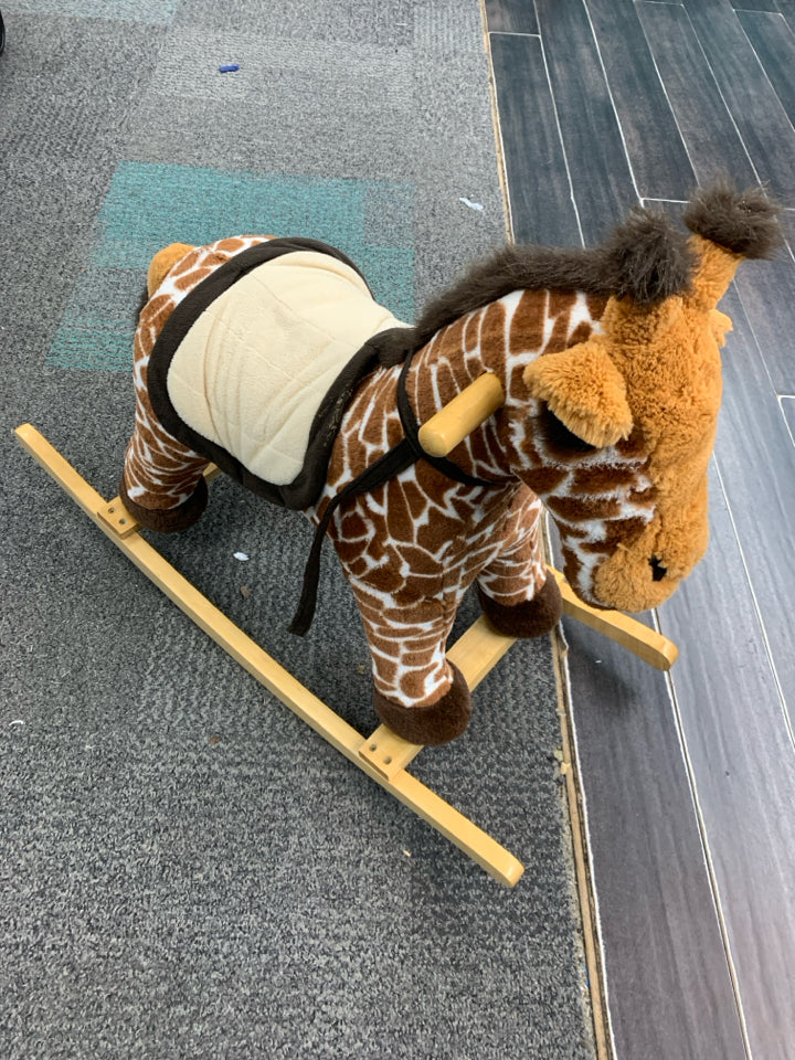 Animal Adventure Circus Rocker Giraffe Ride On