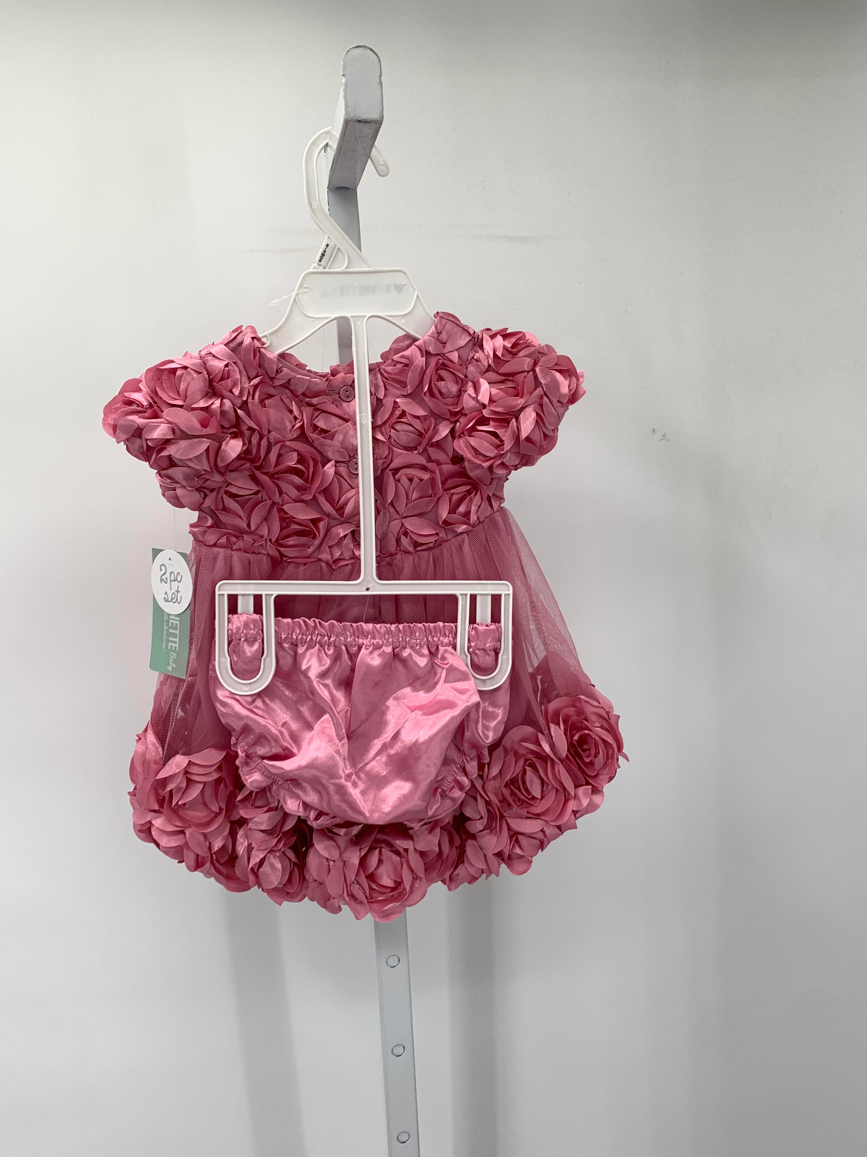 Nannette Size 6-9 mon Girls Short Sleeve Dress