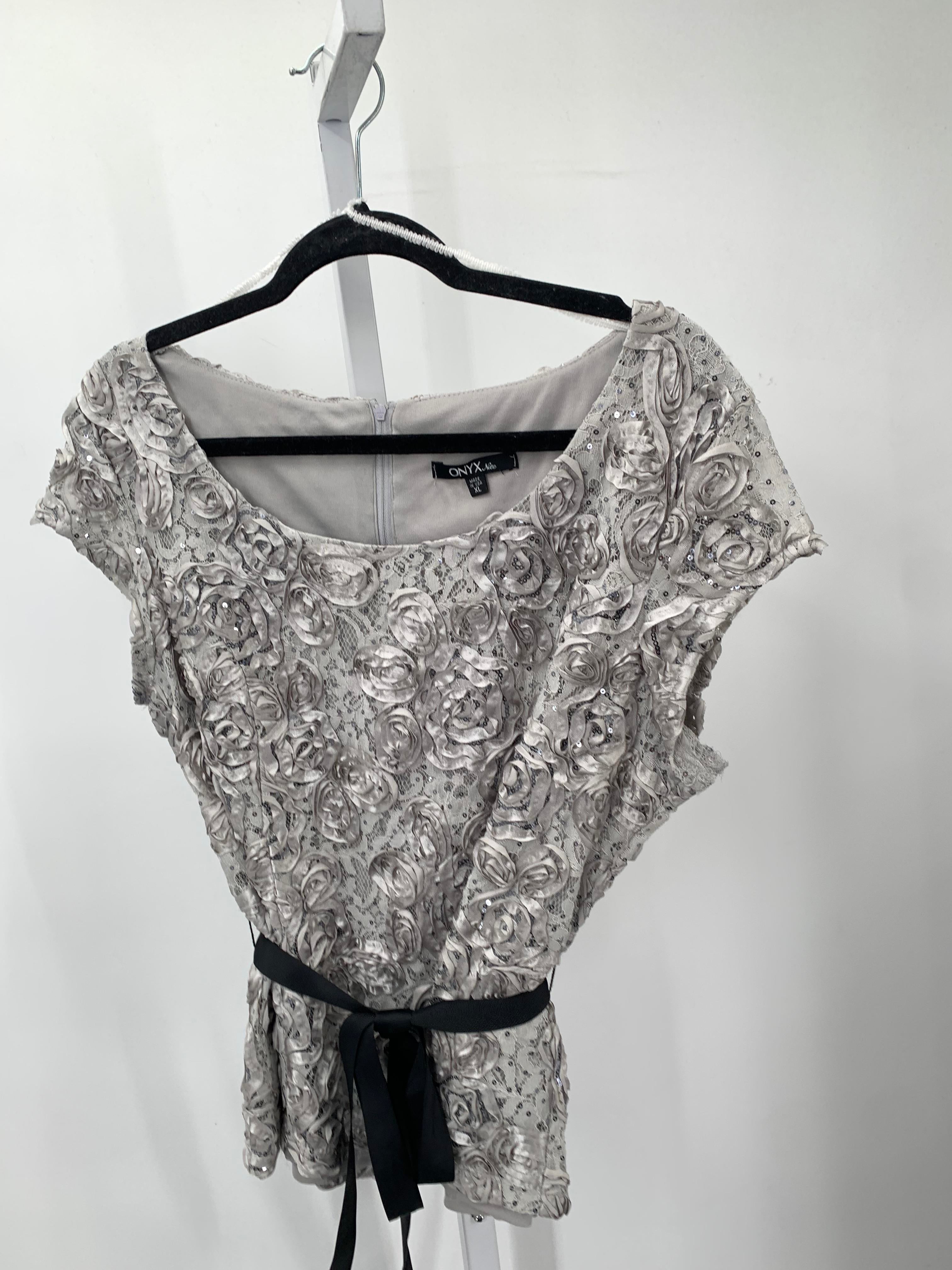 Onyx Nite Size Extra Large Misses Short Sleeve Shirt