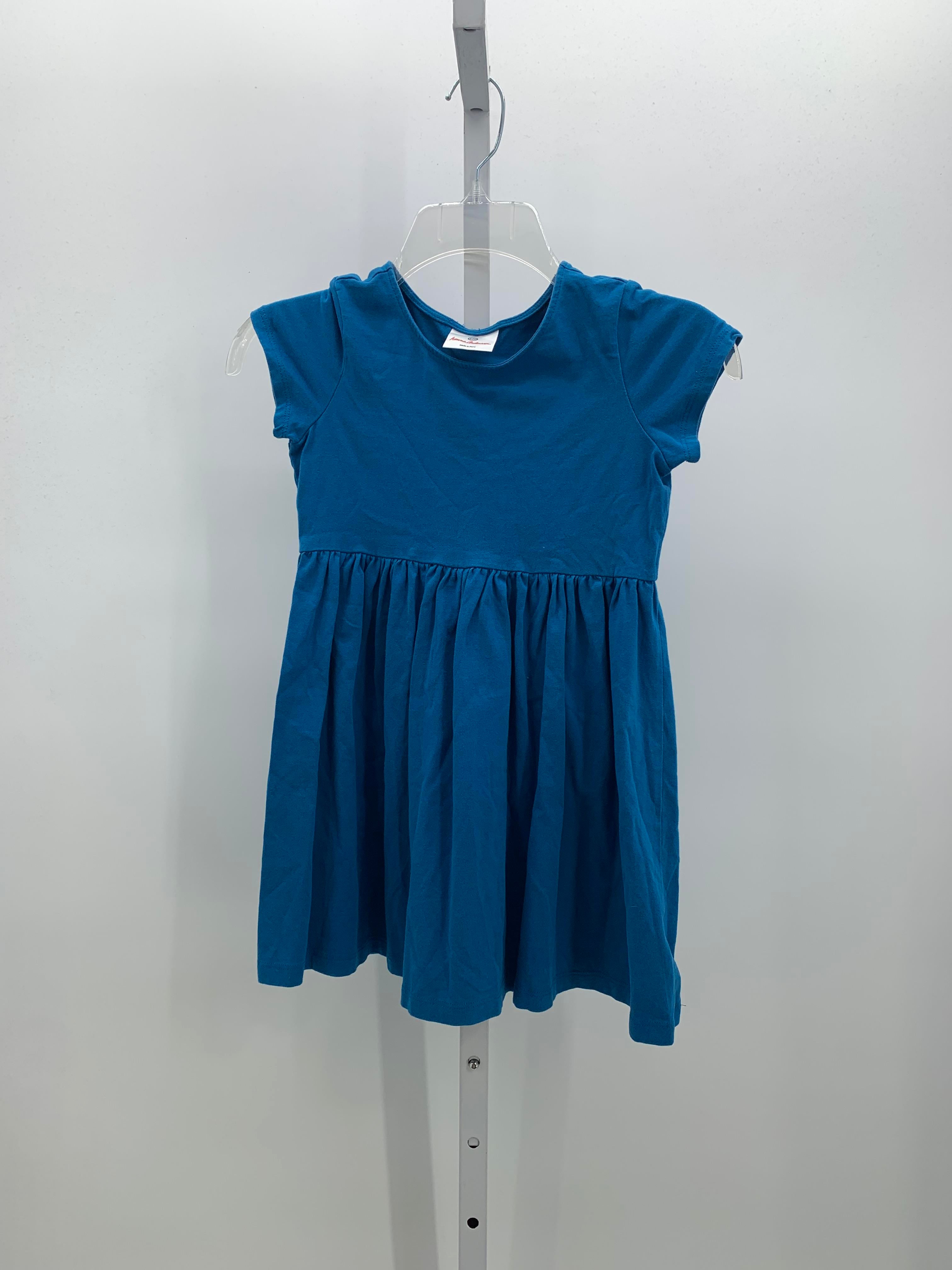 Hanna Anderson Size 6-7 Girls Short Sleeve Dress
