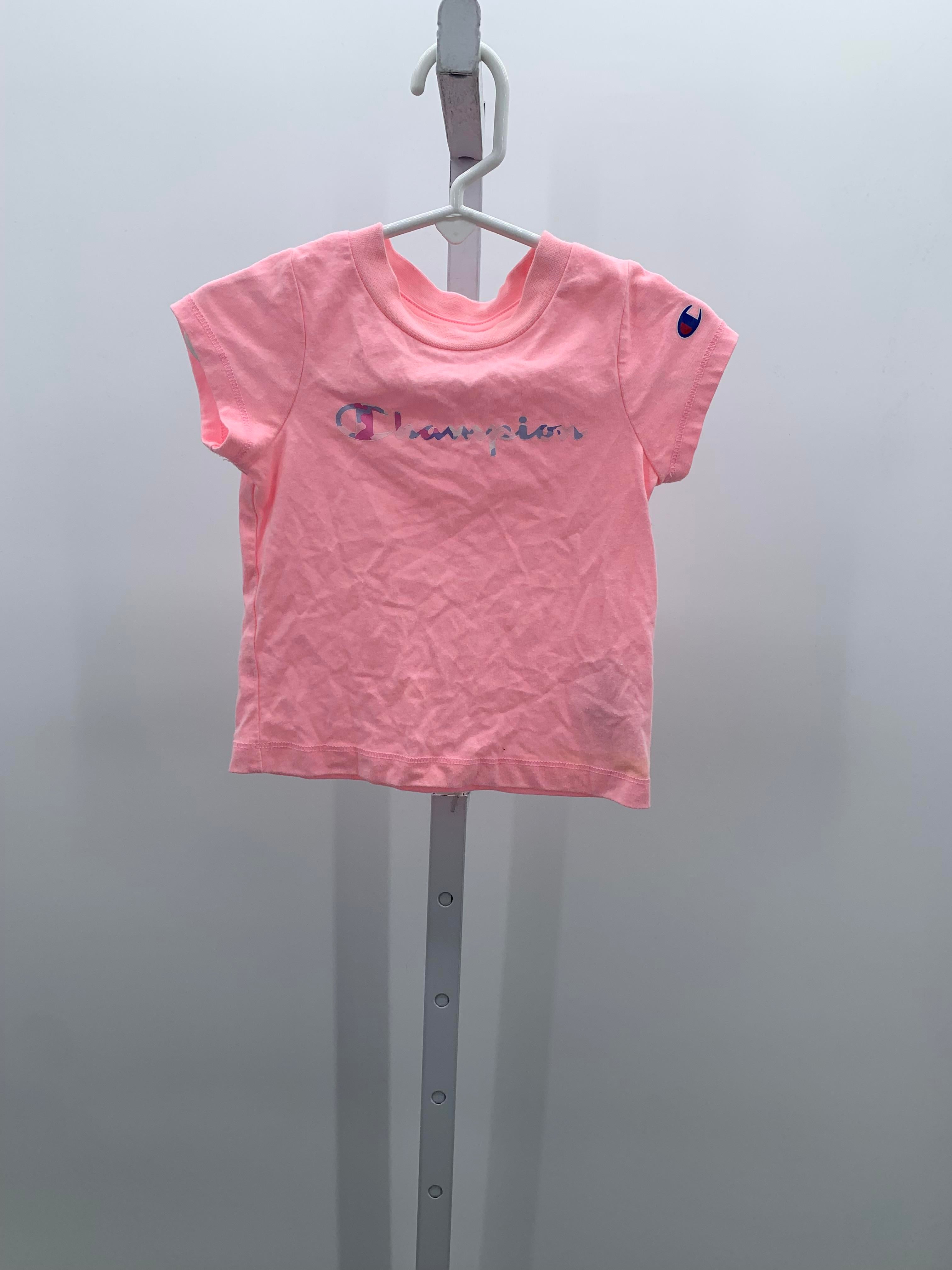 Champion Size 12 Months Girls Short Sleeve Shirt