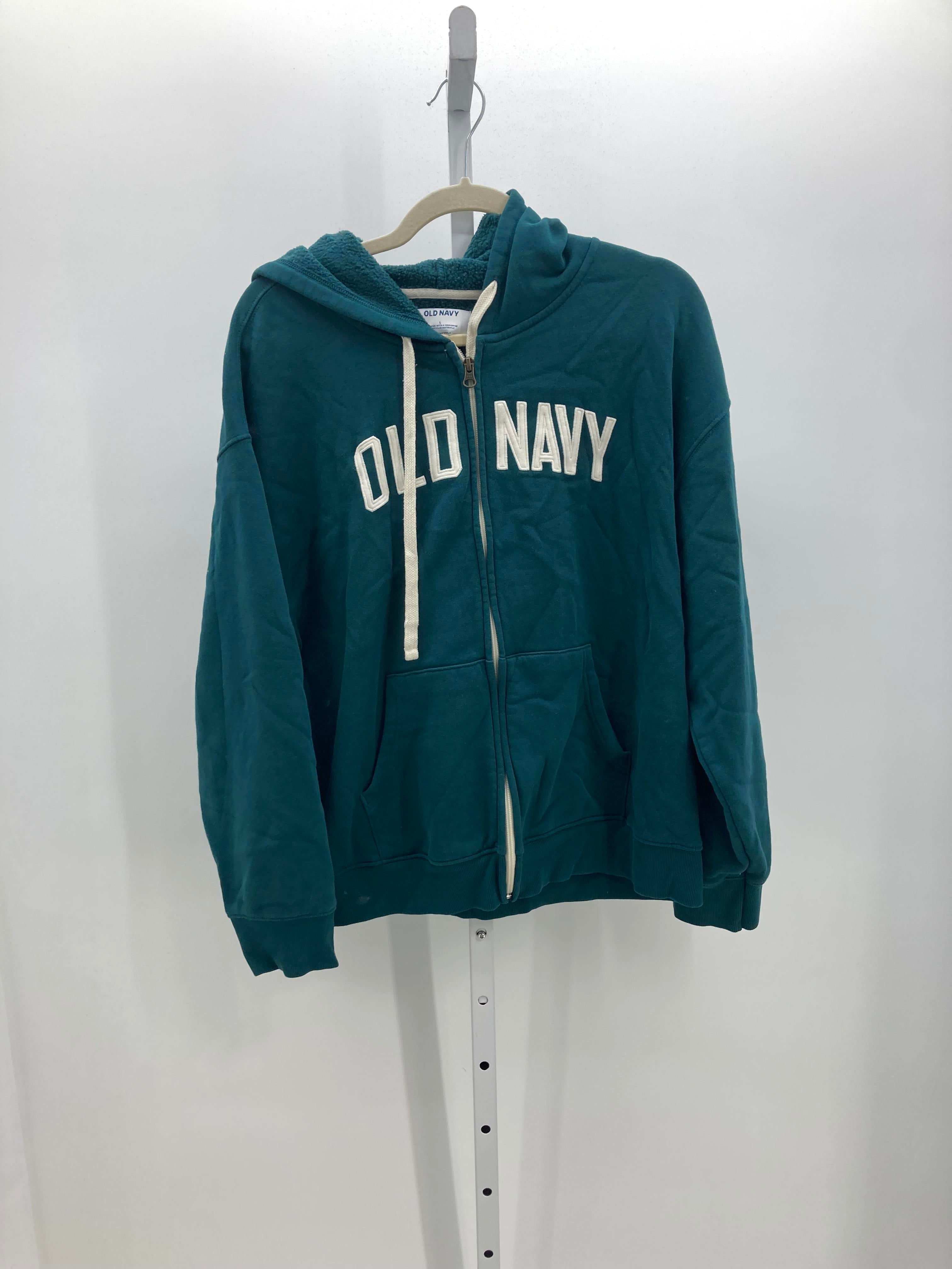Old Navy Size Large Misses Sweat Jacket
