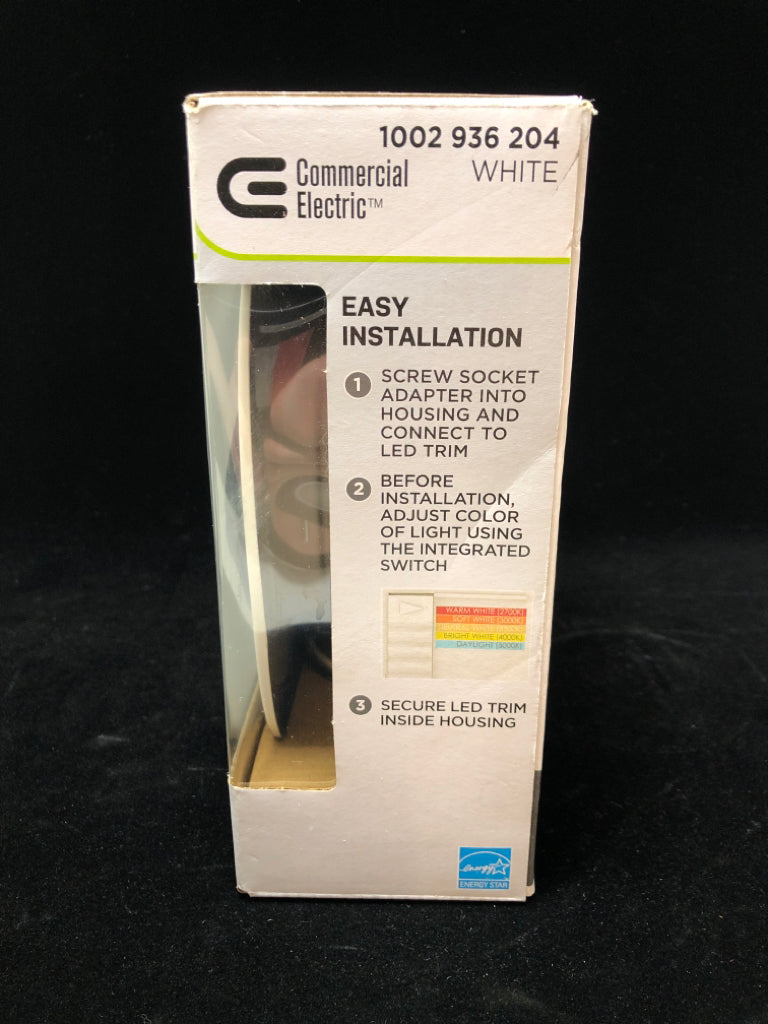 NIB LED COLOR CHANGING RECESSED LIGHT.