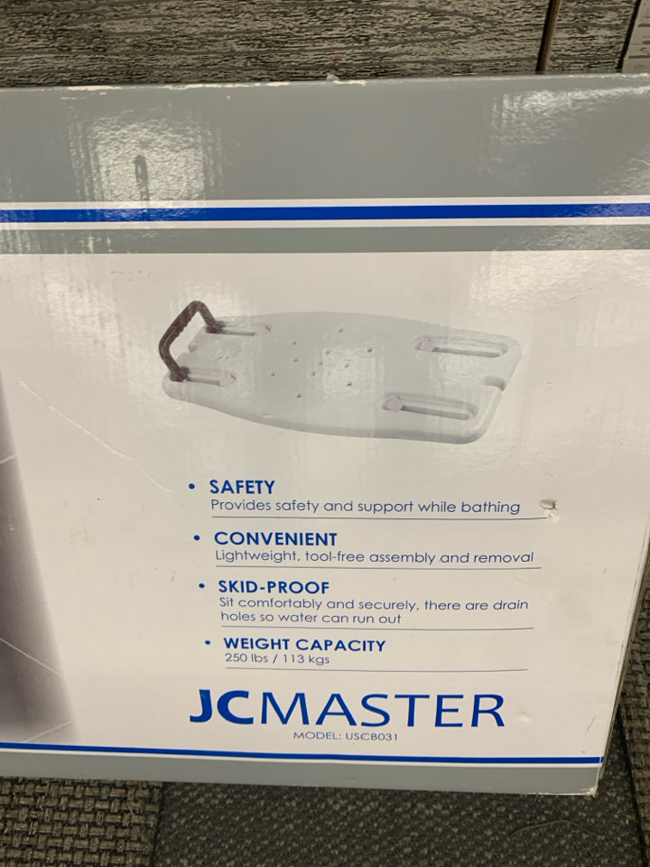 NIB PORTABLE SHOWER BENCH.