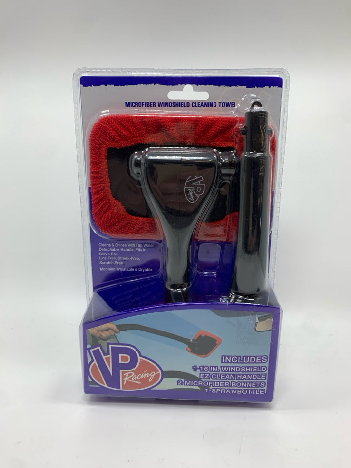 NIP MICROFIBER WINDSHIELD CLEANING TOOL.